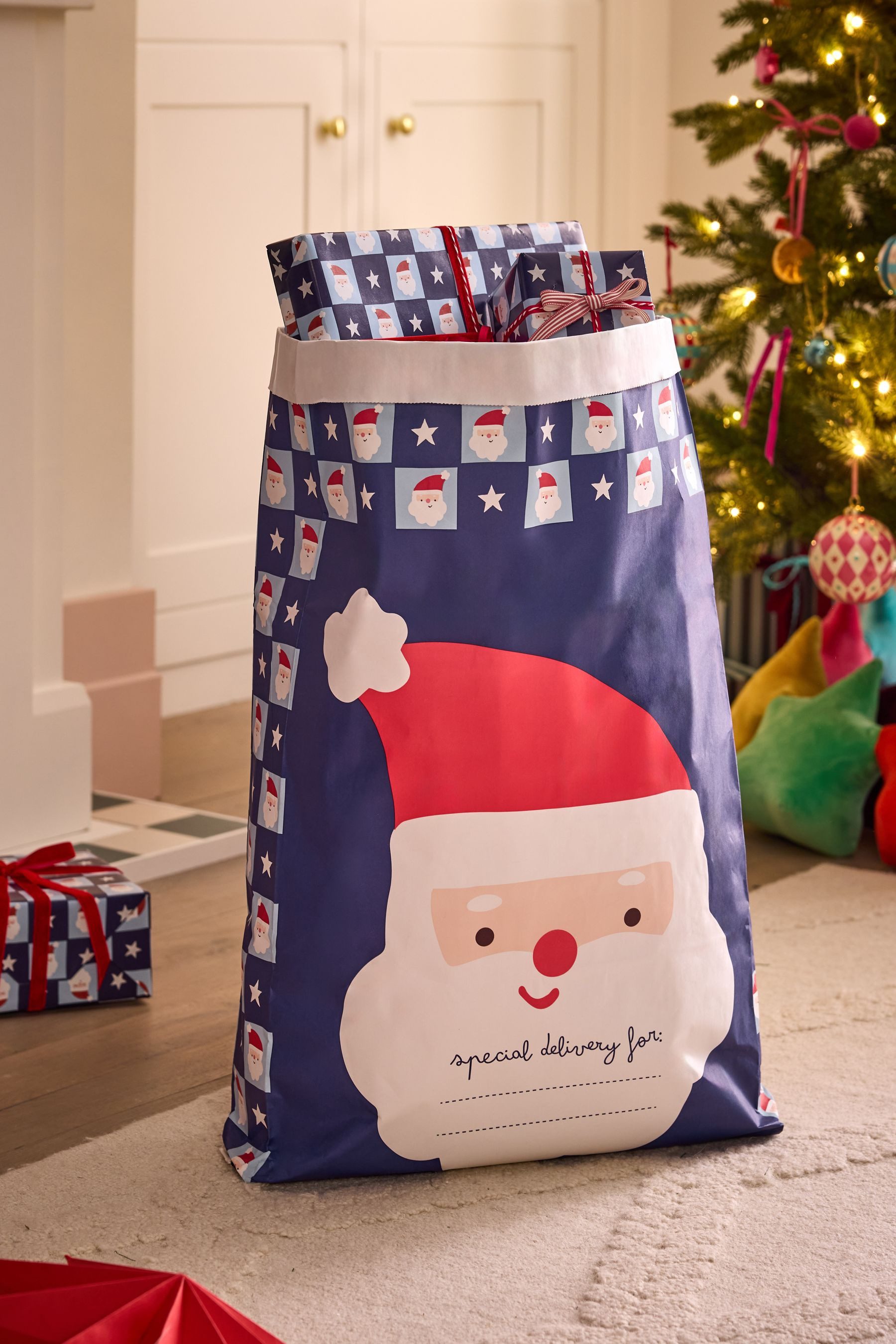 Next Geschenkbox Sack vom Weihnachtsmann, groß (1 St)