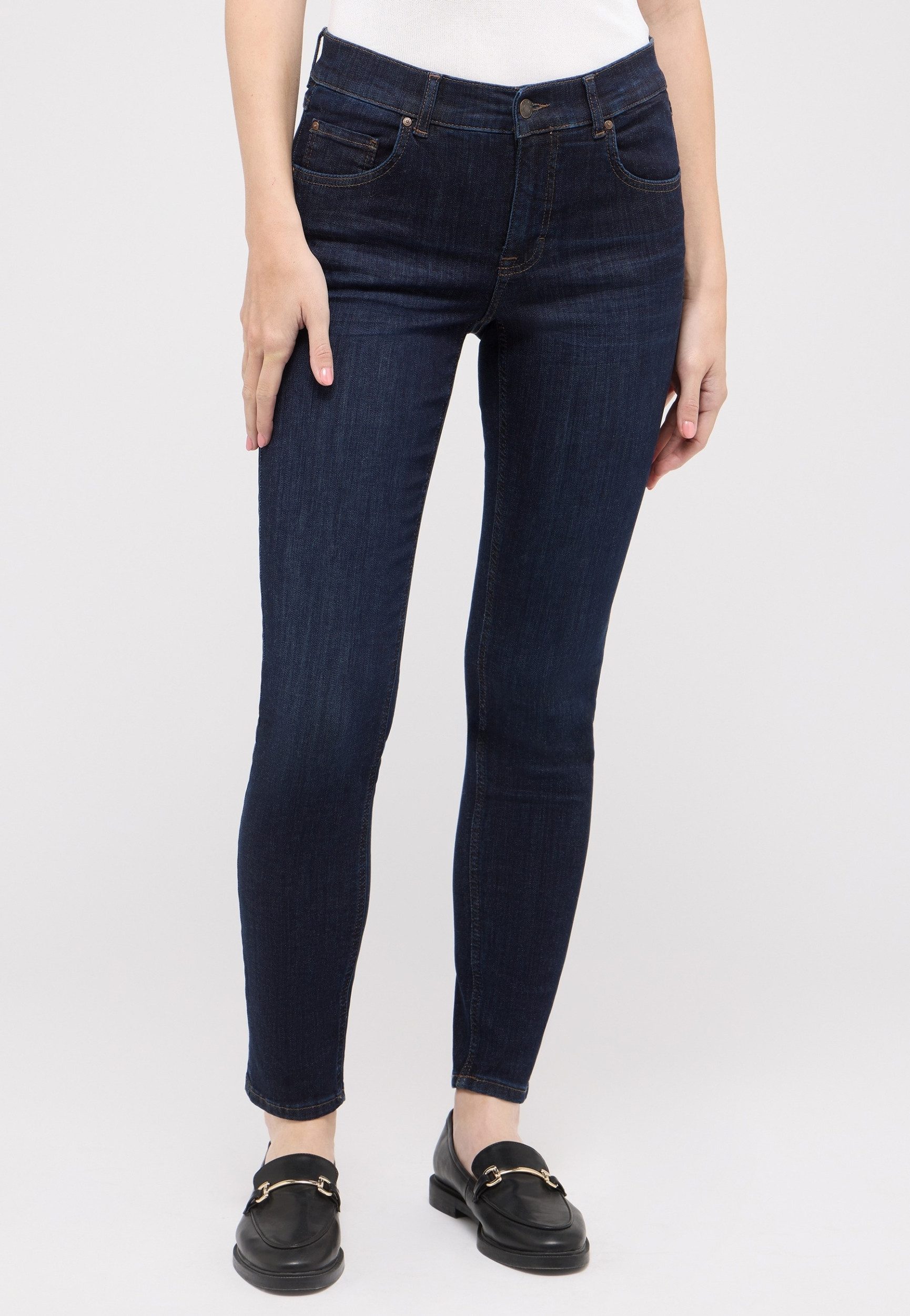 ANGELS Skinny-fit-Jeans SKINNY - Basic Jeans Stretch - Skinny Fit Denim - Skinny Fit
