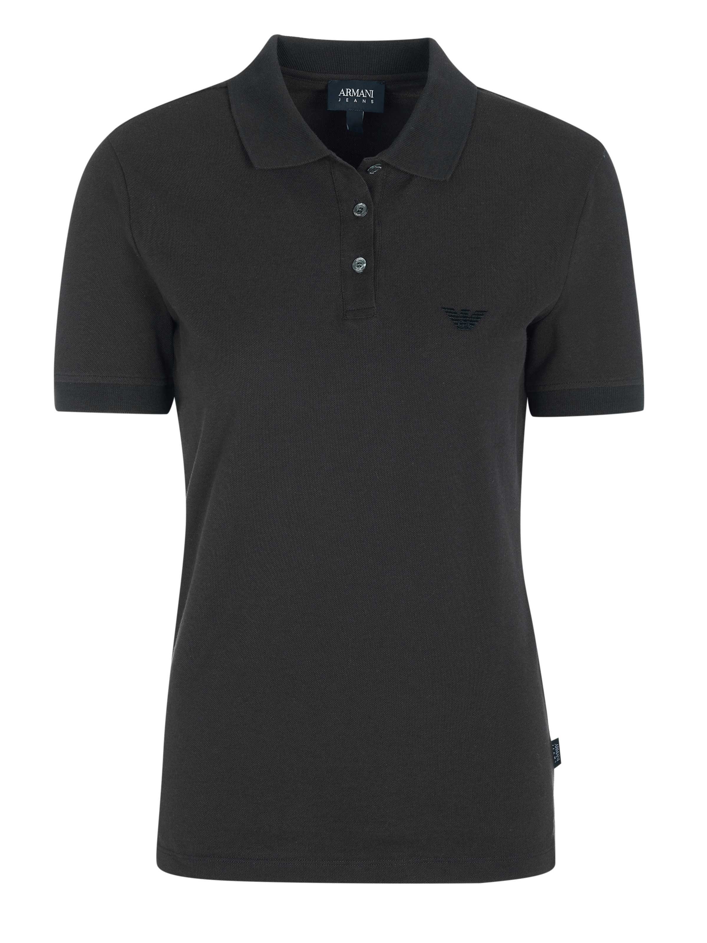 ARMANI JEANS Poloshirt Armani Jeans Polohemd schwarz