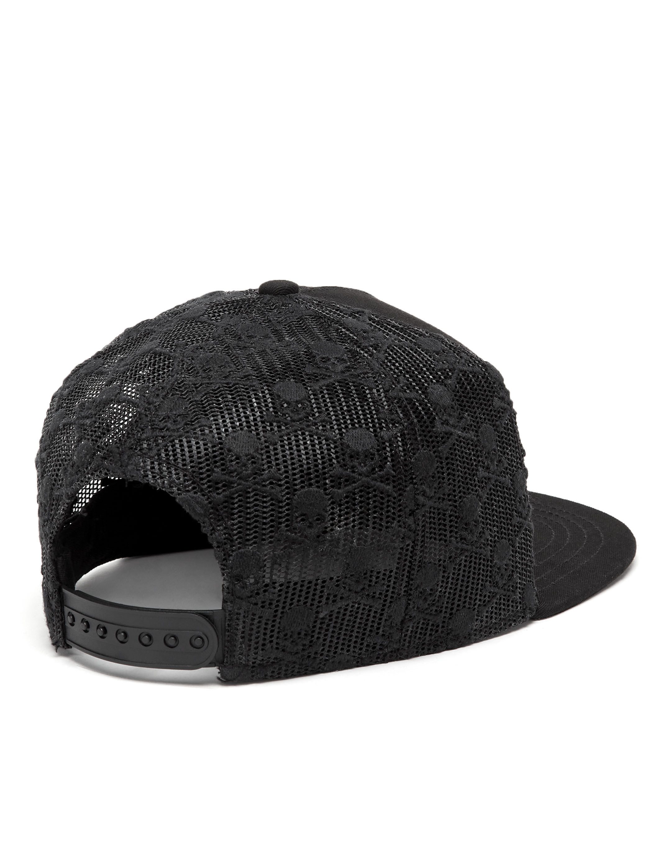 PHILIPP PLEIN Baseball Cap Skull&Bones