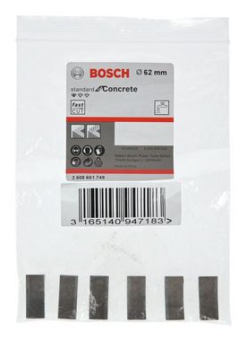 BOSCH Bohrkrone, Standard for Concrete Segmente für Diamantbohrkrone 6 Segmente - 10 mm