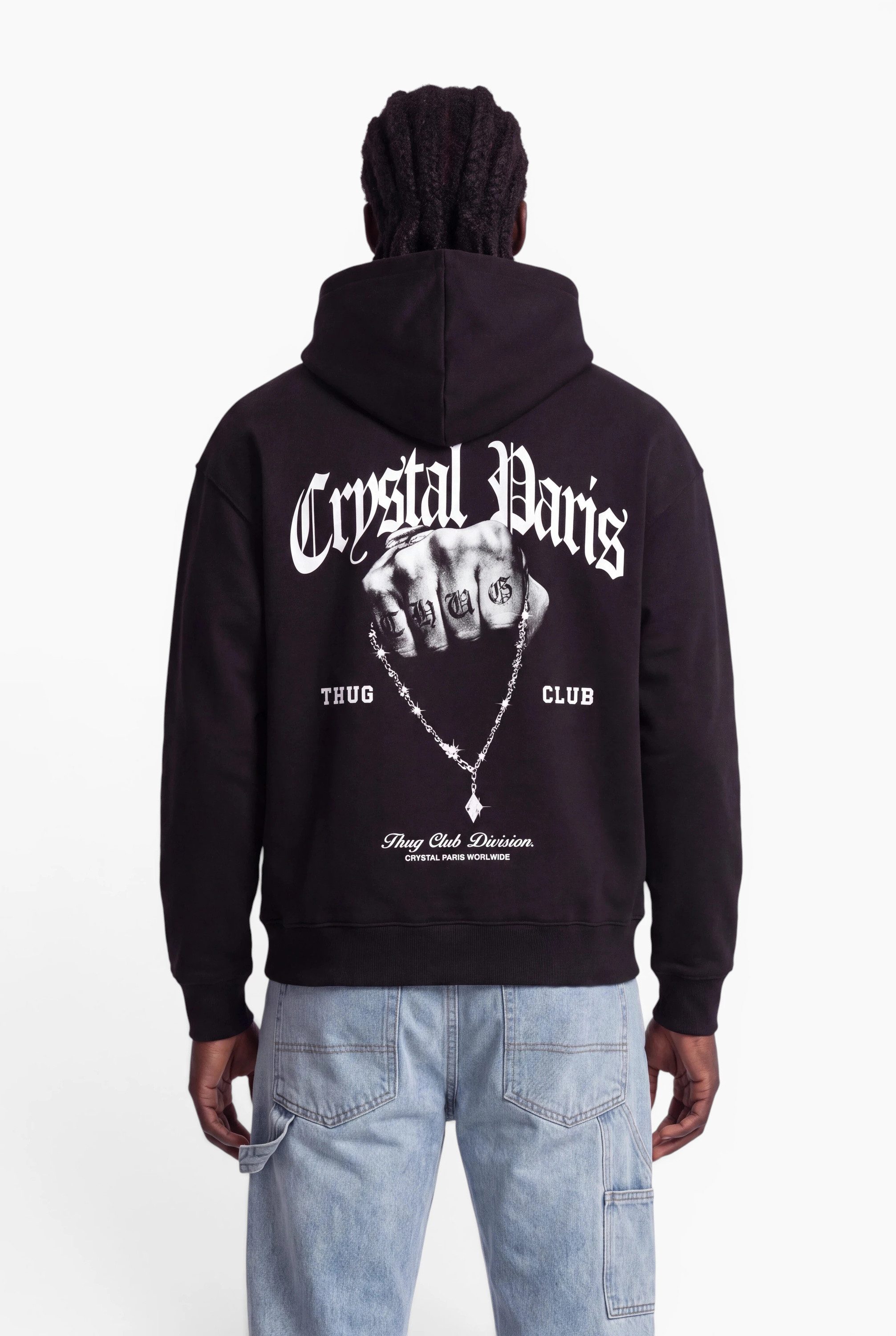 Crystal Paris Kapuzenpullover Thug (1-tlg)