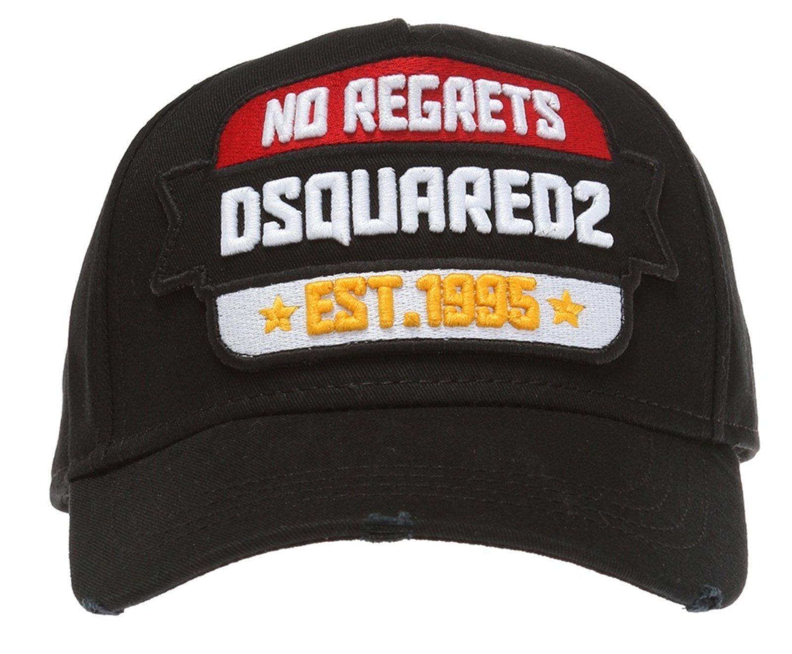 Baseball Cap Dsquared2-Cap-Noregrets-Black Dsquared2