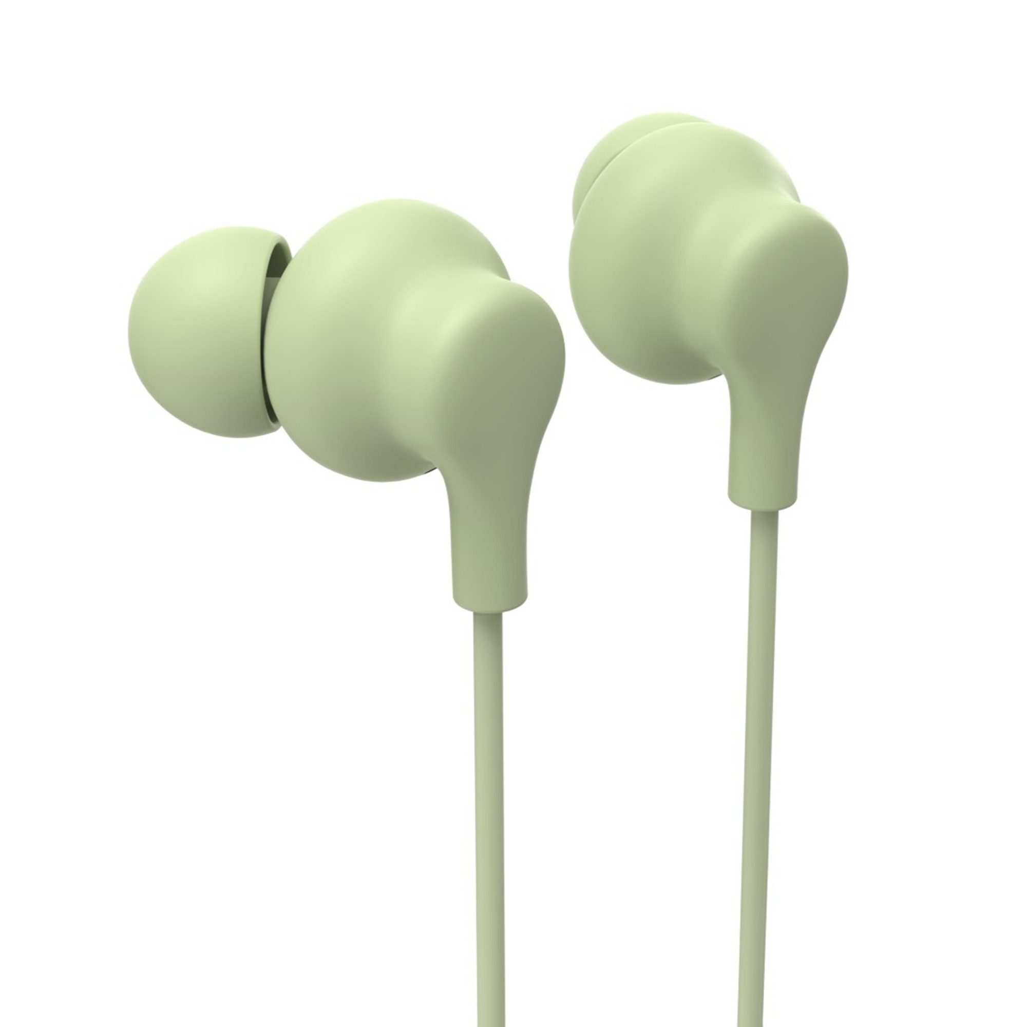 Hama Curly, In-Ear USB-C Mikrofon, Grün Kopfhörer (Produkt fällt nicht unter das FuAG)