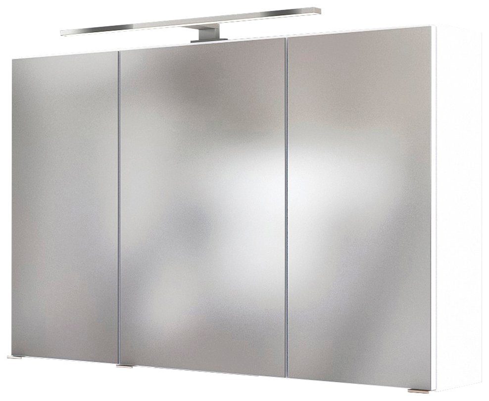 welltime Spiegelschrank Livorno Inklusive LED-Beleuchtung