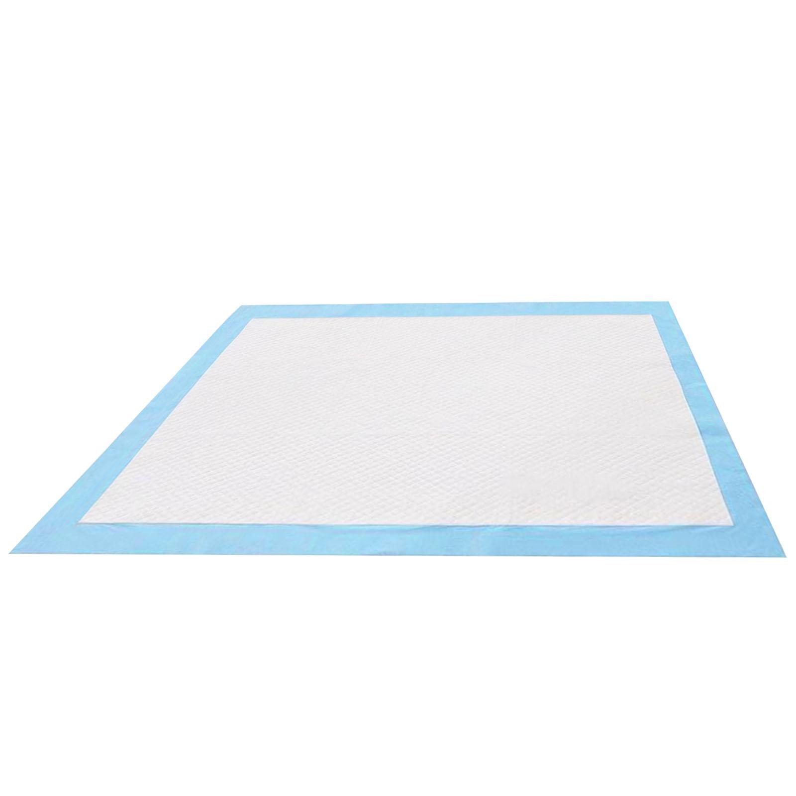 KOMFOTTEU Windeln Toilettenmatte (100-St), Welpen-Pee-Pads mit 6-Schichten-Aufbau