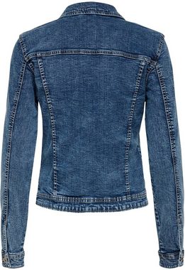 ONLY Jeansjacke TIA in leichter Used-Waschung mit Stretch