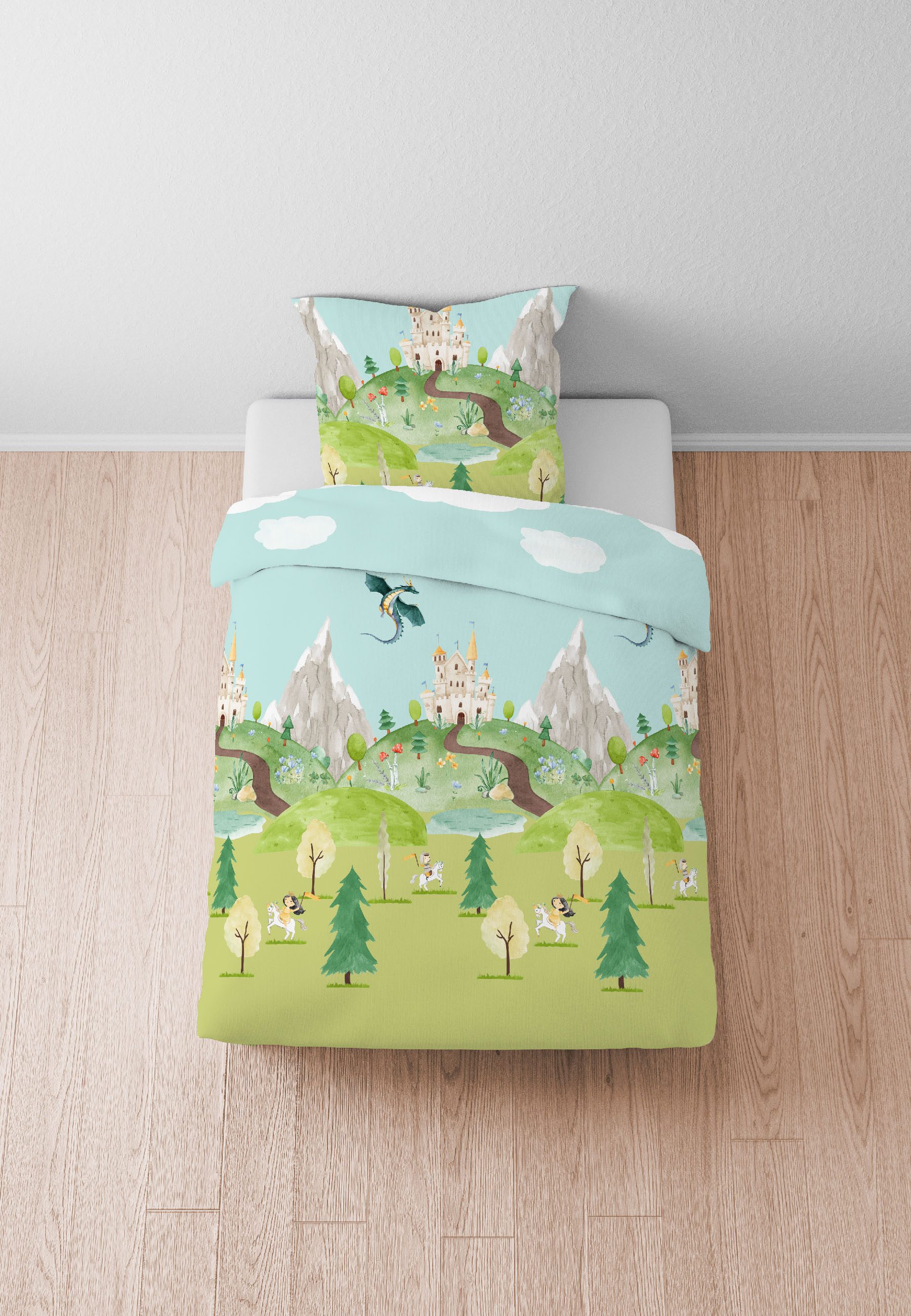 Biberna Kinderbettwäsche »0044331« 2 Stk. tlg. hautfreundlich, kühlend, mit günstig online kaufen