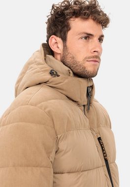 camel active Steppjacke mit Cordbesatz