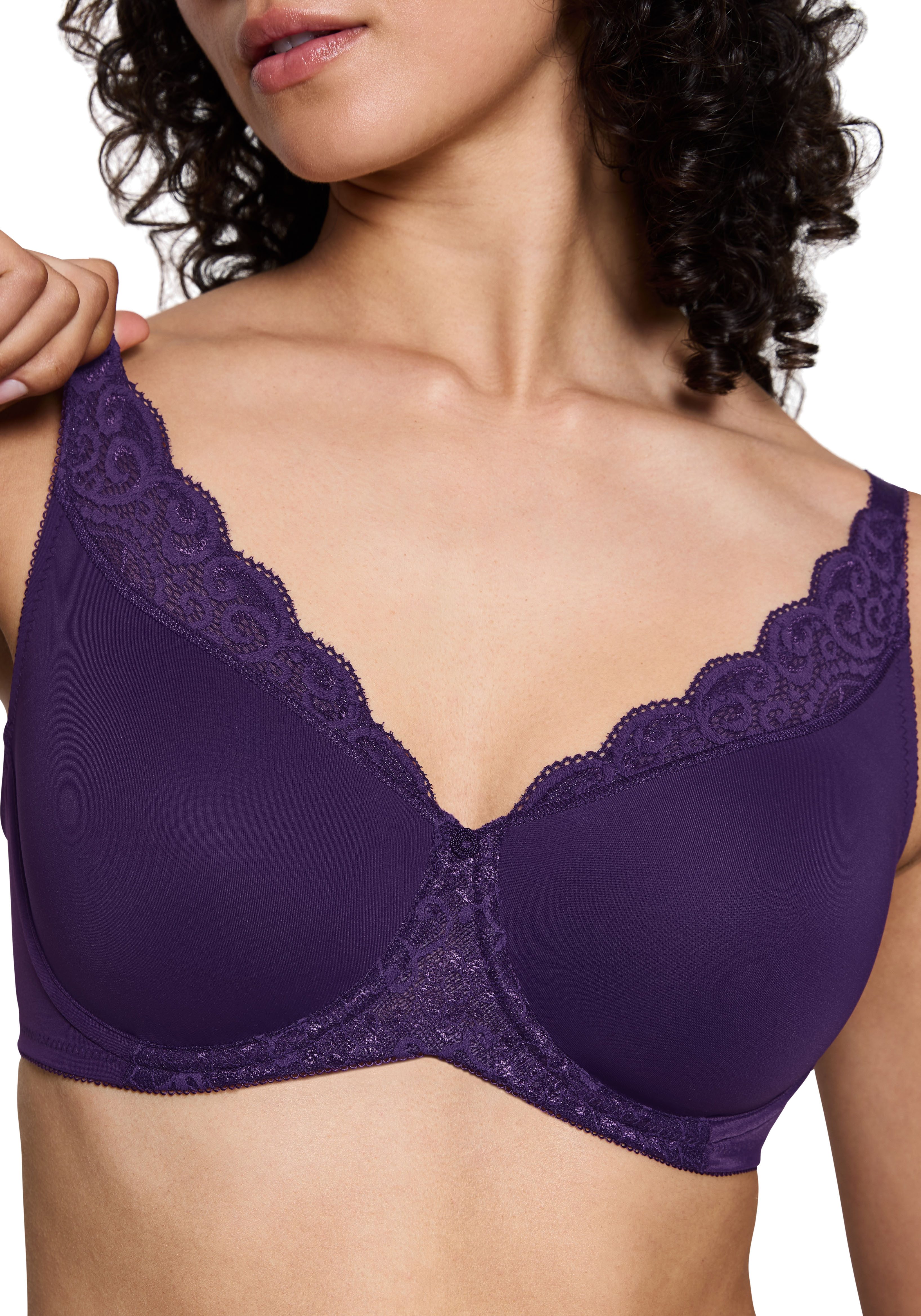 Triumph Minimizer-BH Amourette verkleinert die Brust optisch, Spitze