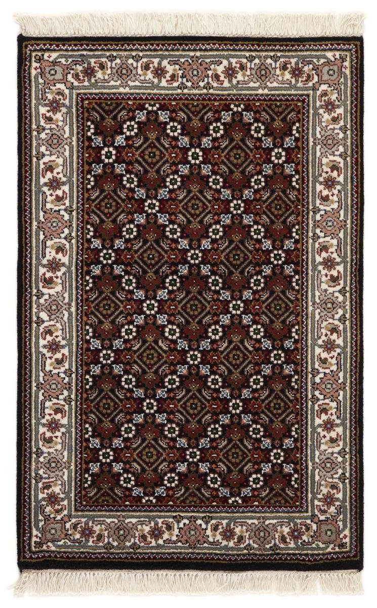 Orientteppich Indo Täbriz 64x99 Handgeknüpfter Orientteppich, Nain Trading, rechteckig, Höhe: 12 mm