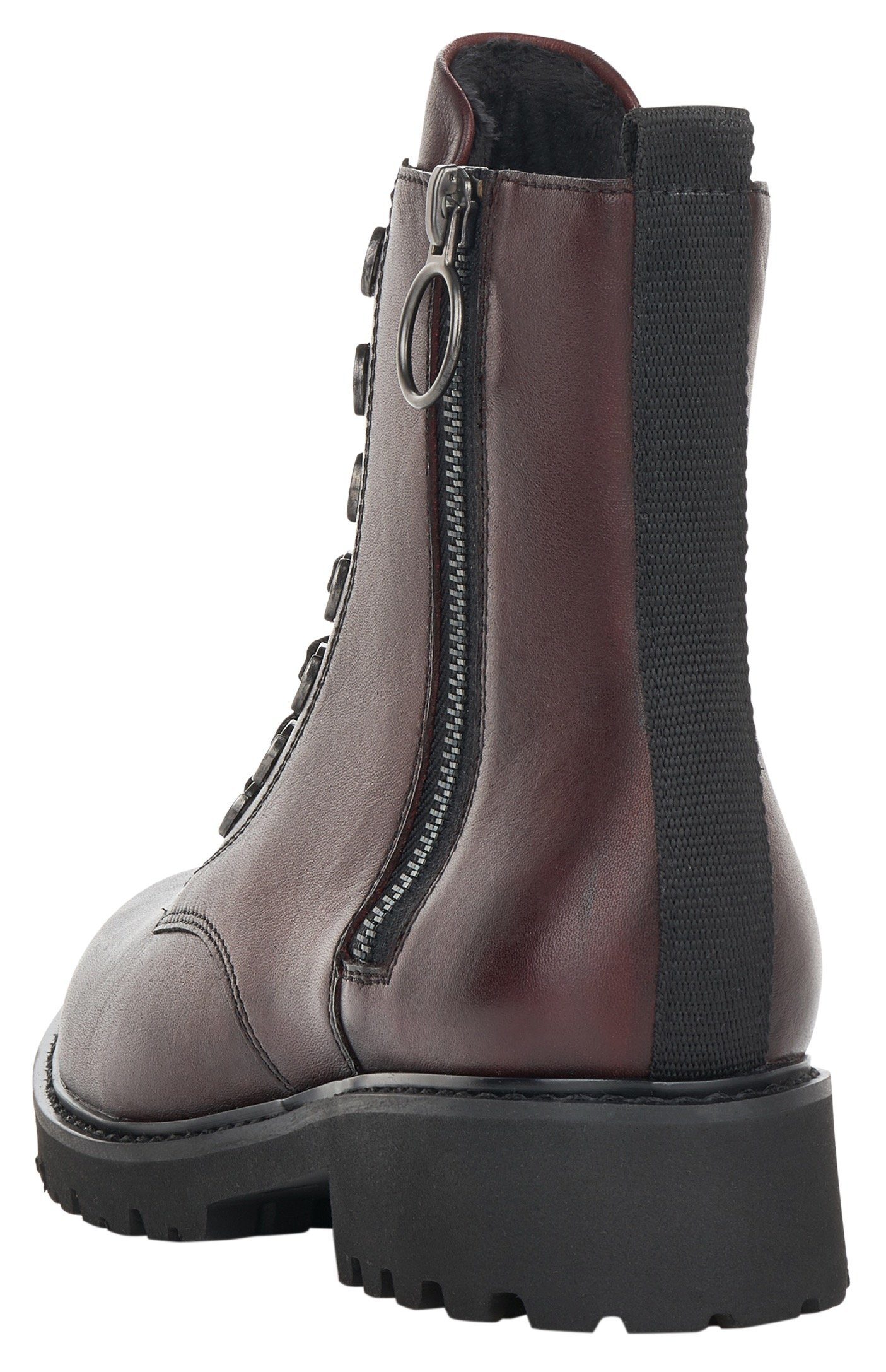 Remonte Schnürstiefelette, Blockabsatz, Stiefelette, Schnürboots, Flats günstig online kaufen