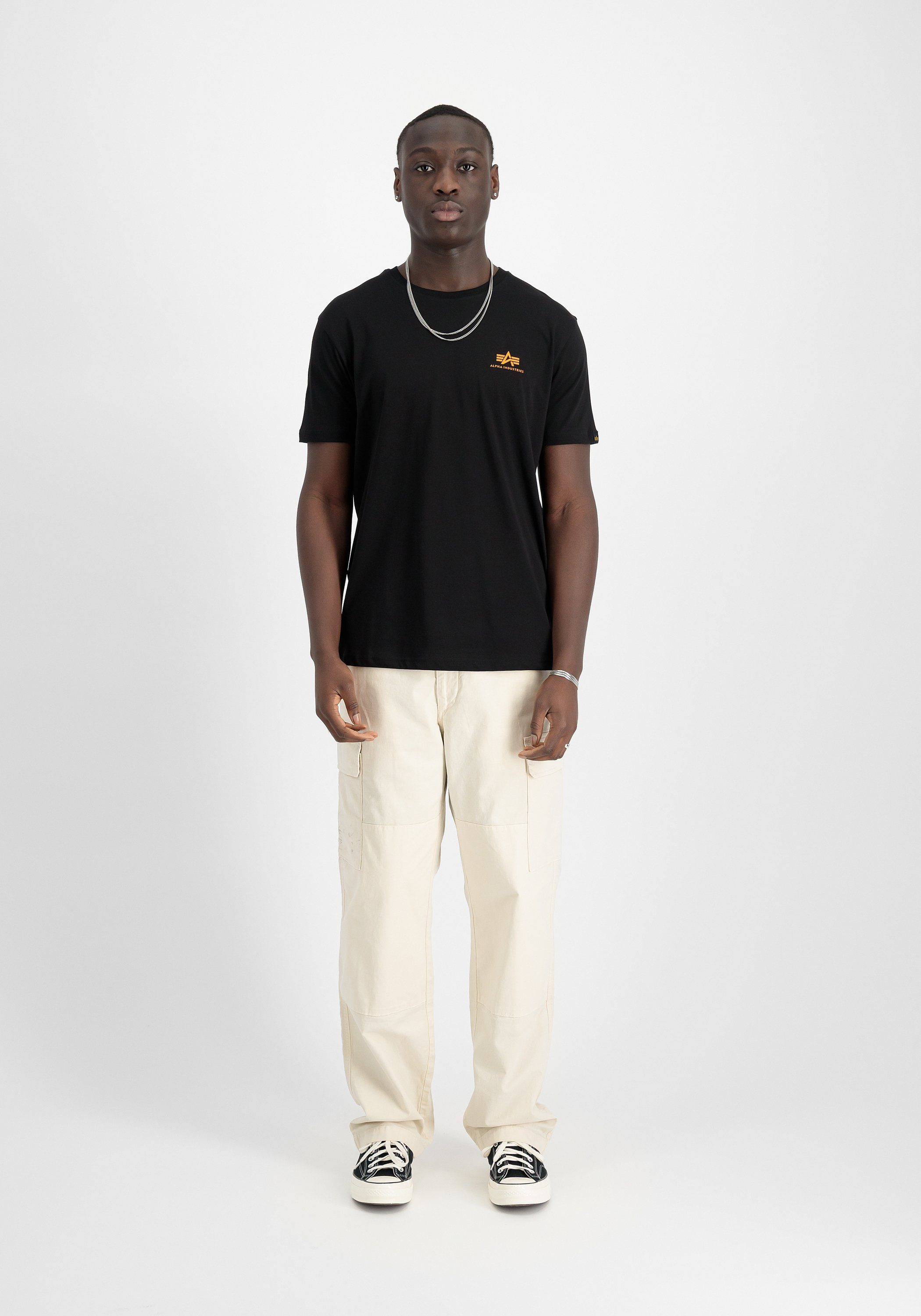 Alpha Industries T-Shirt Backprint T-Shirt Camo günstig online kaufen