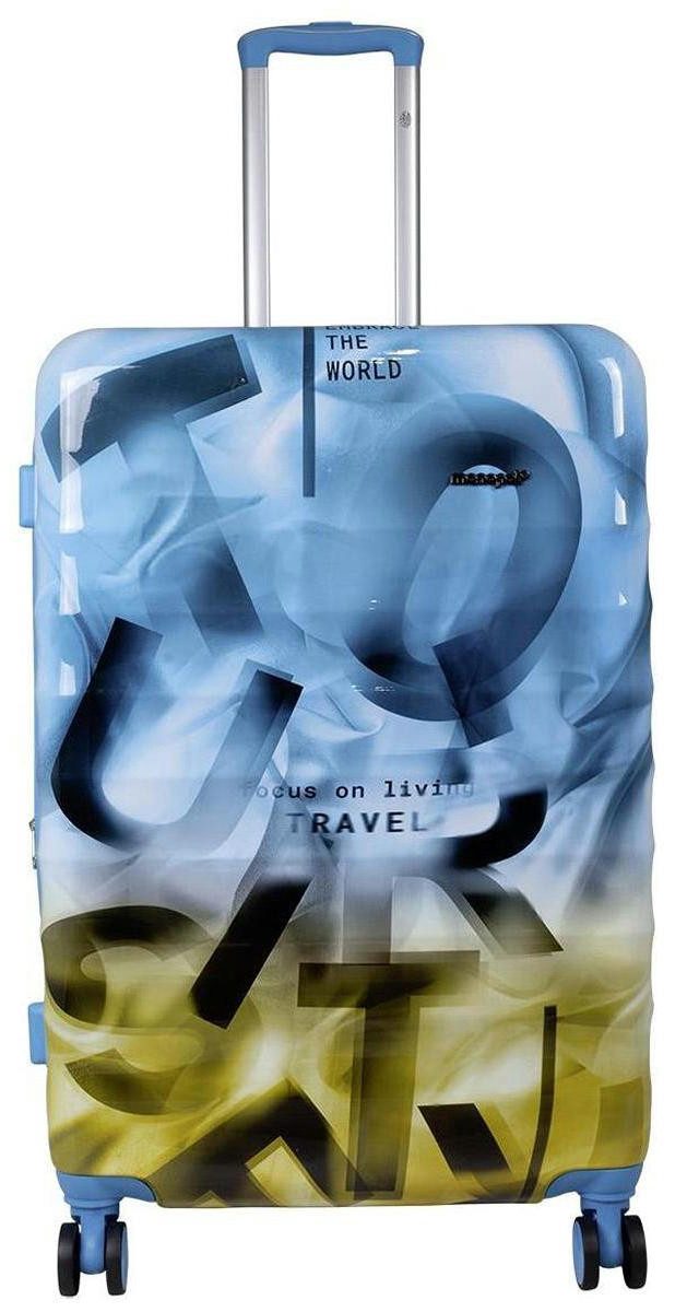 Warenhandel König Hartschalen-Trolley Revona, 4 Rollen, Dehnfalte für Gr. L günstig online kaufen