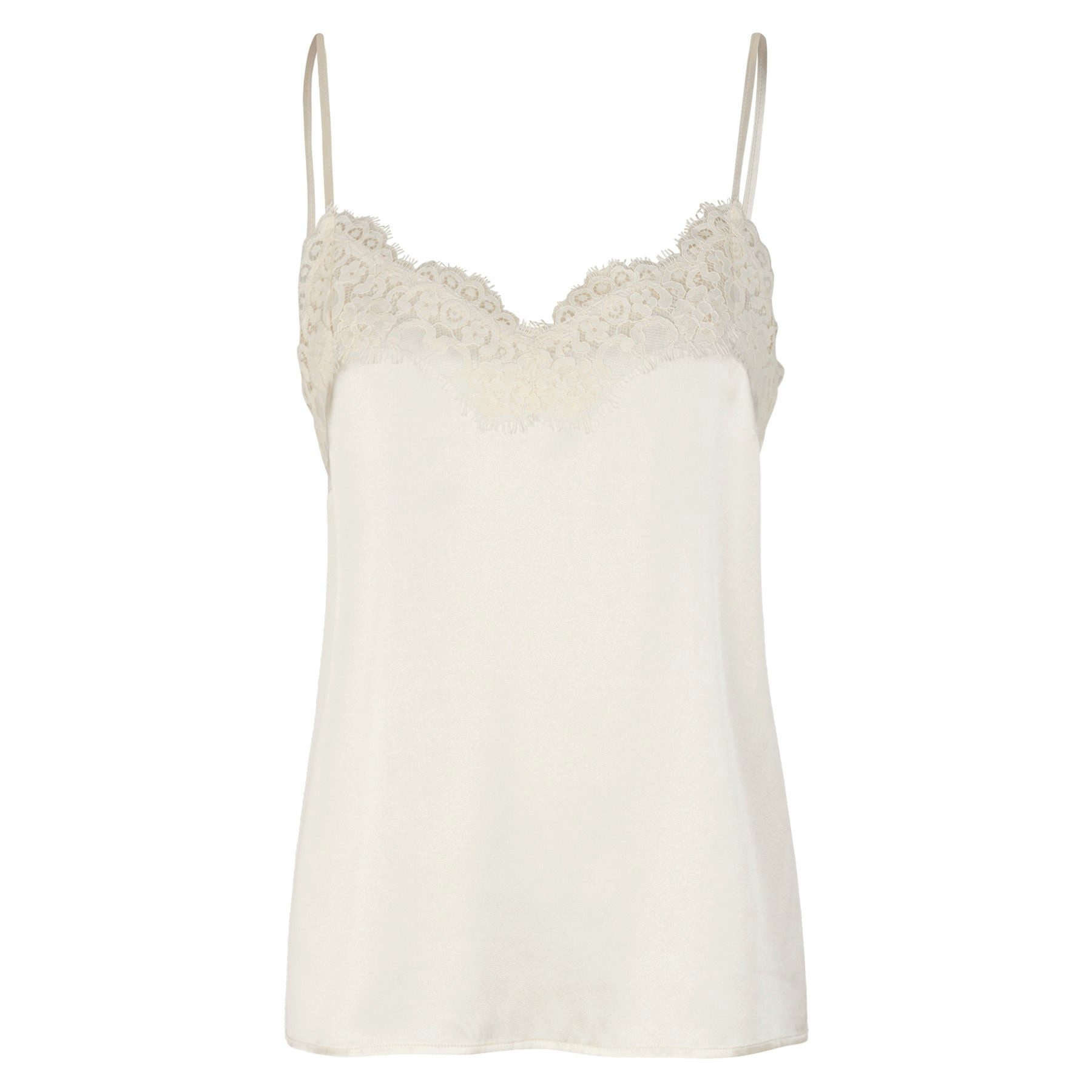 rosemunde Shirttop ROSEMUNDE Top JADE aus Seide - Ecru