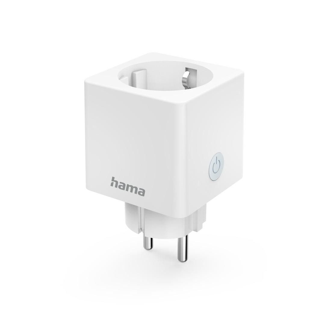 WLAN-Steckdose WLAN-Steckdose mit App (kompakte, smarte Steckdose, Apple Home, 3680W)