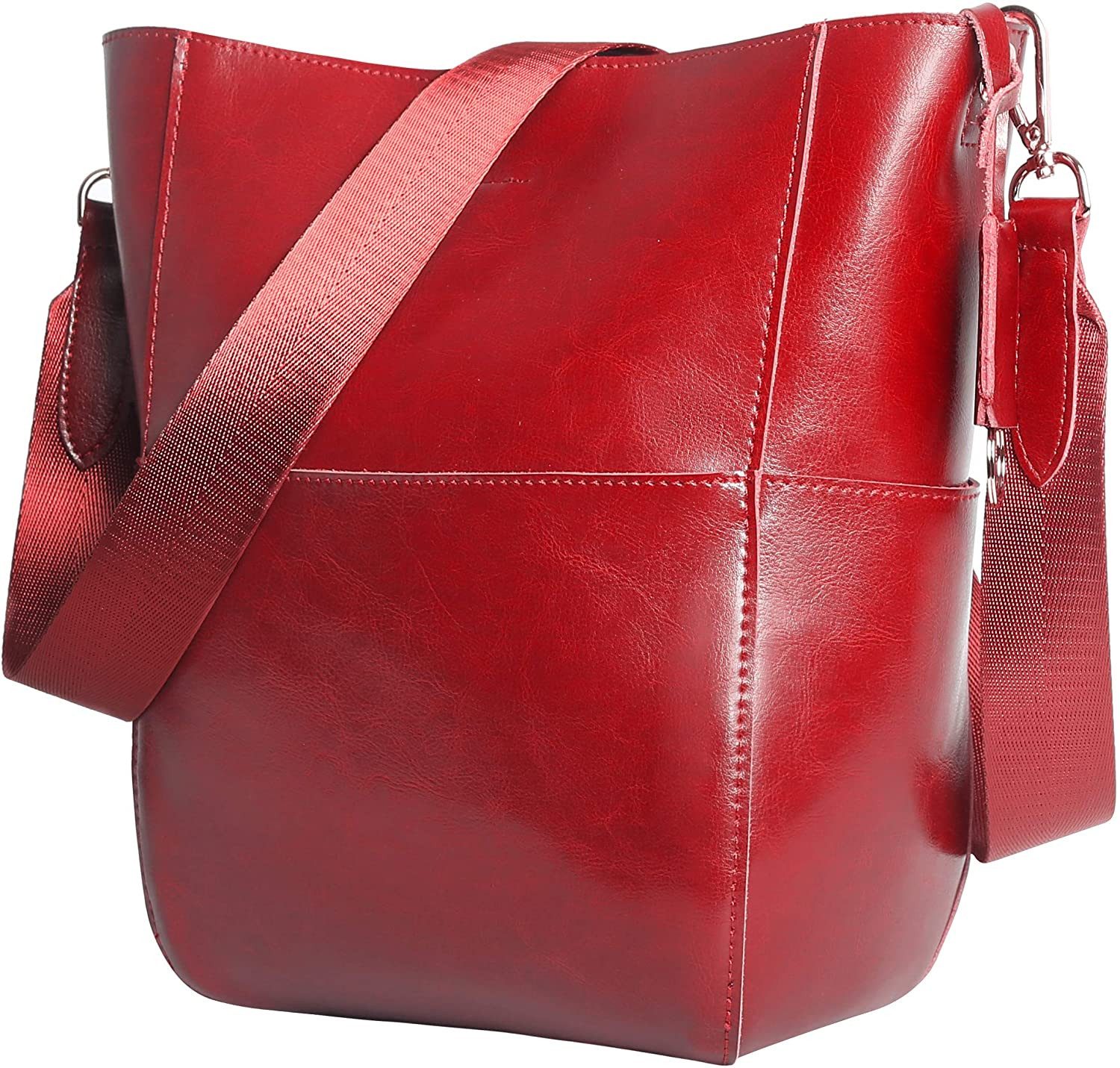 M-Diamant Umhängetasche Damenhandtasche aus Echtleder 2-in-1 günstig online kaufen