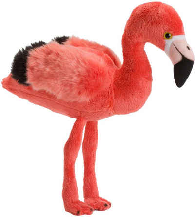 WWF Kuscheltier Flamingo 23 cm, zum Teil aus recyceltem Material