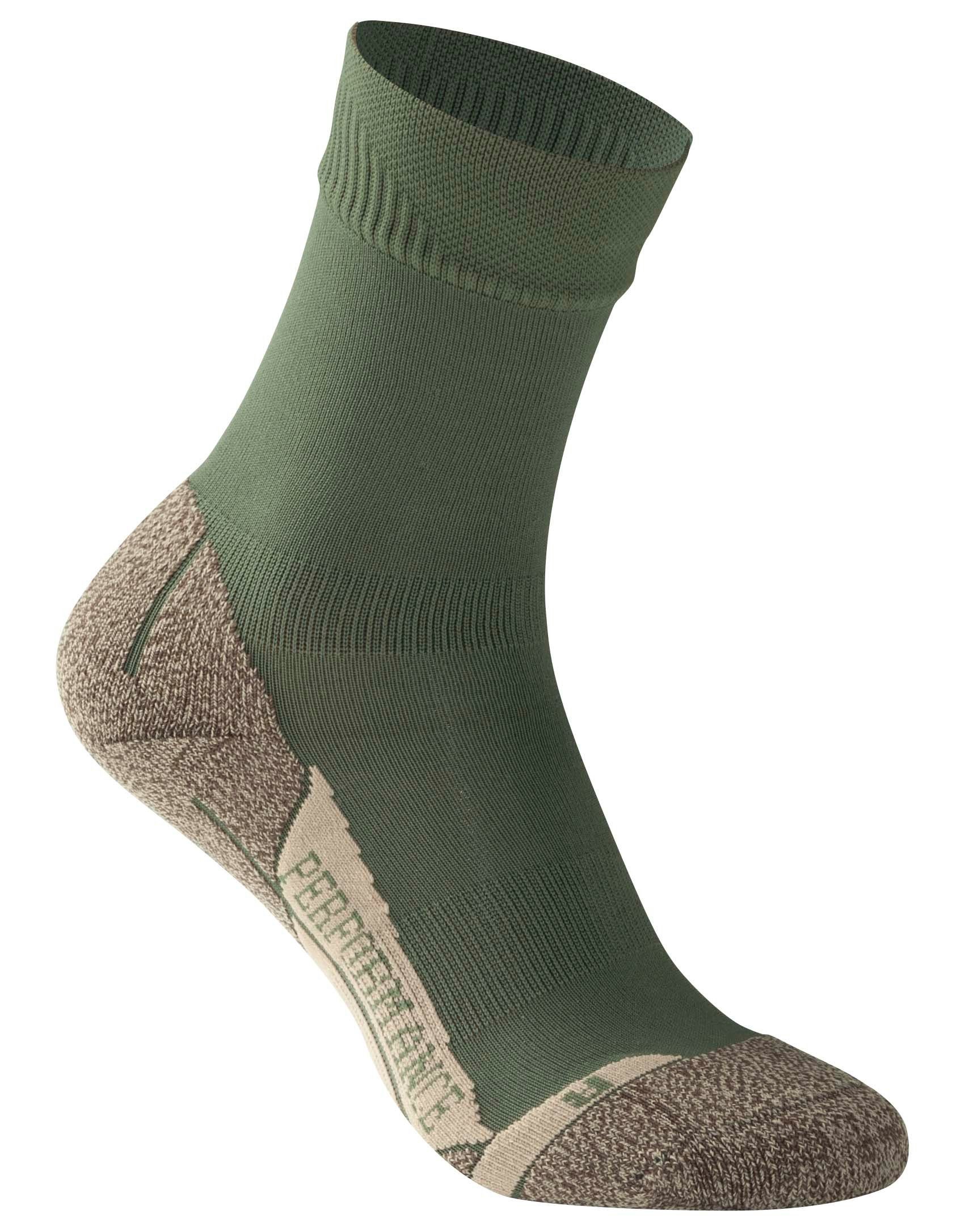 Stark Soul® Funktionssocken Socken - (2-Paar) mit Grün Multifunktionssocken Spezialpolsterung "PERFORMANCE"
