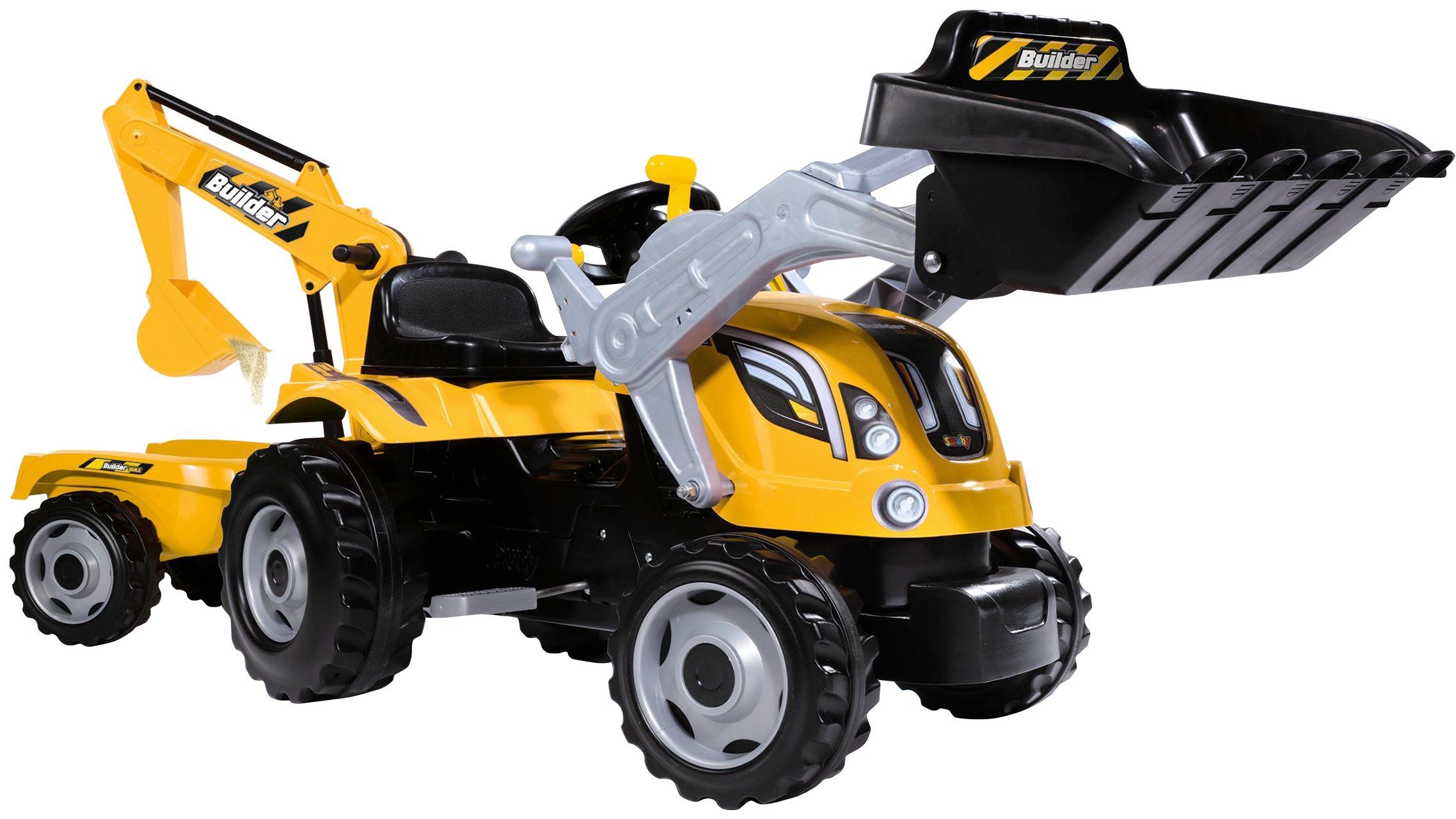 BIG Trettraktor »Builder Max«, BxTxH: 44x63x183 cm