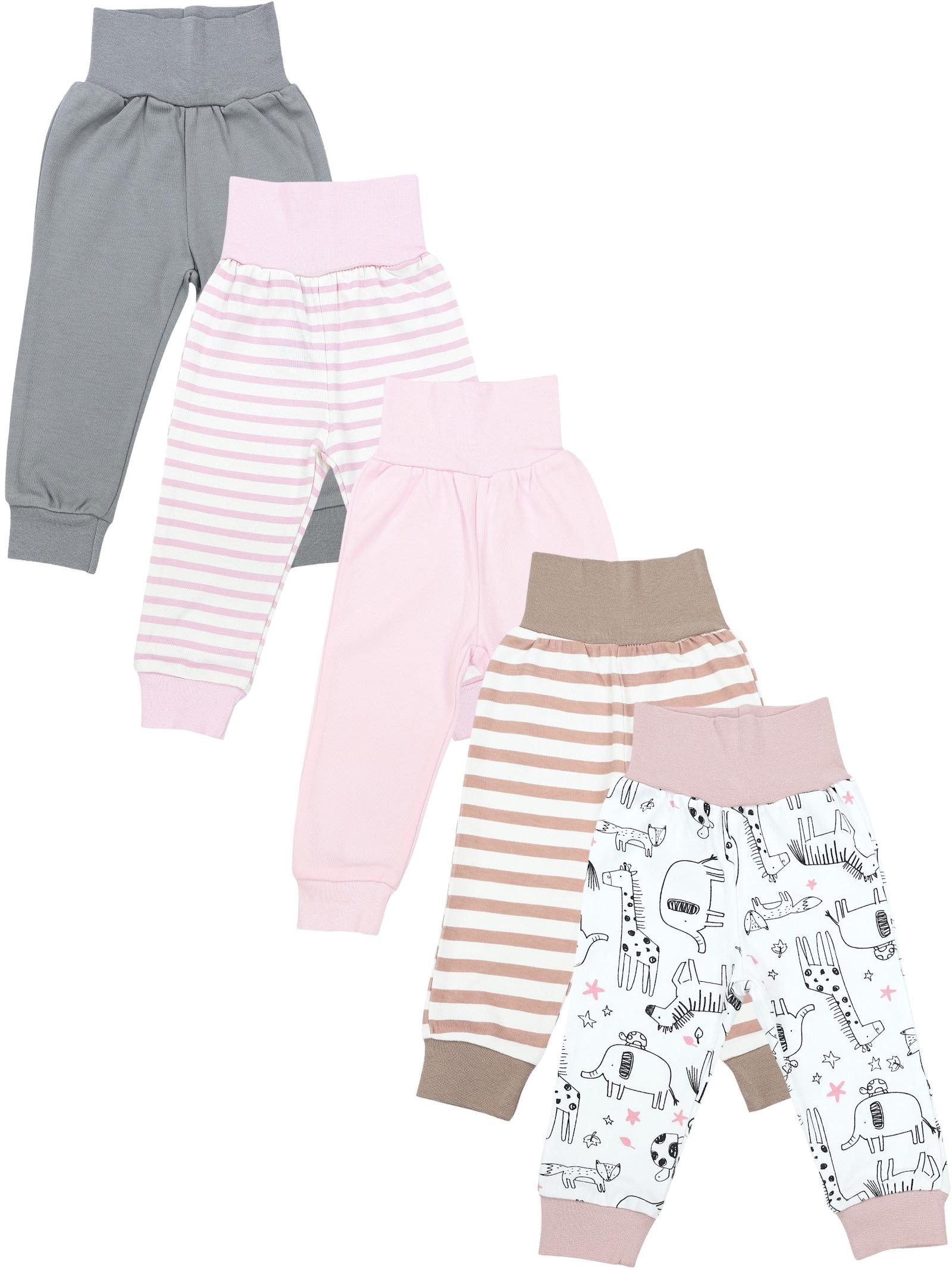 TupTam Pumphose TupTam Baby Mädchen Lange Pumphose 5er Pack