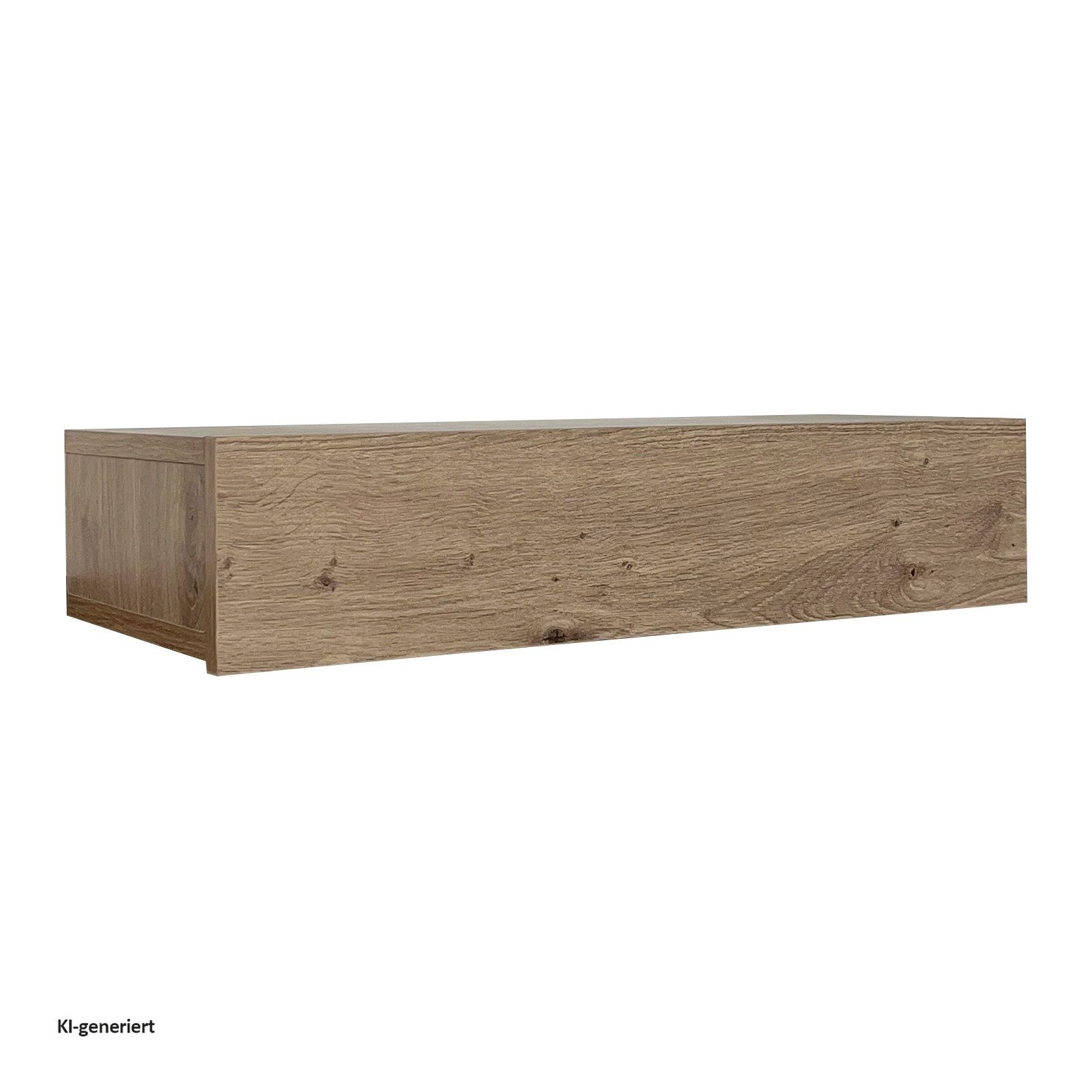 HTI-Living Wandregal mit Schublade 60 cm Artisaneiche, 1 Stück 1-tlg.