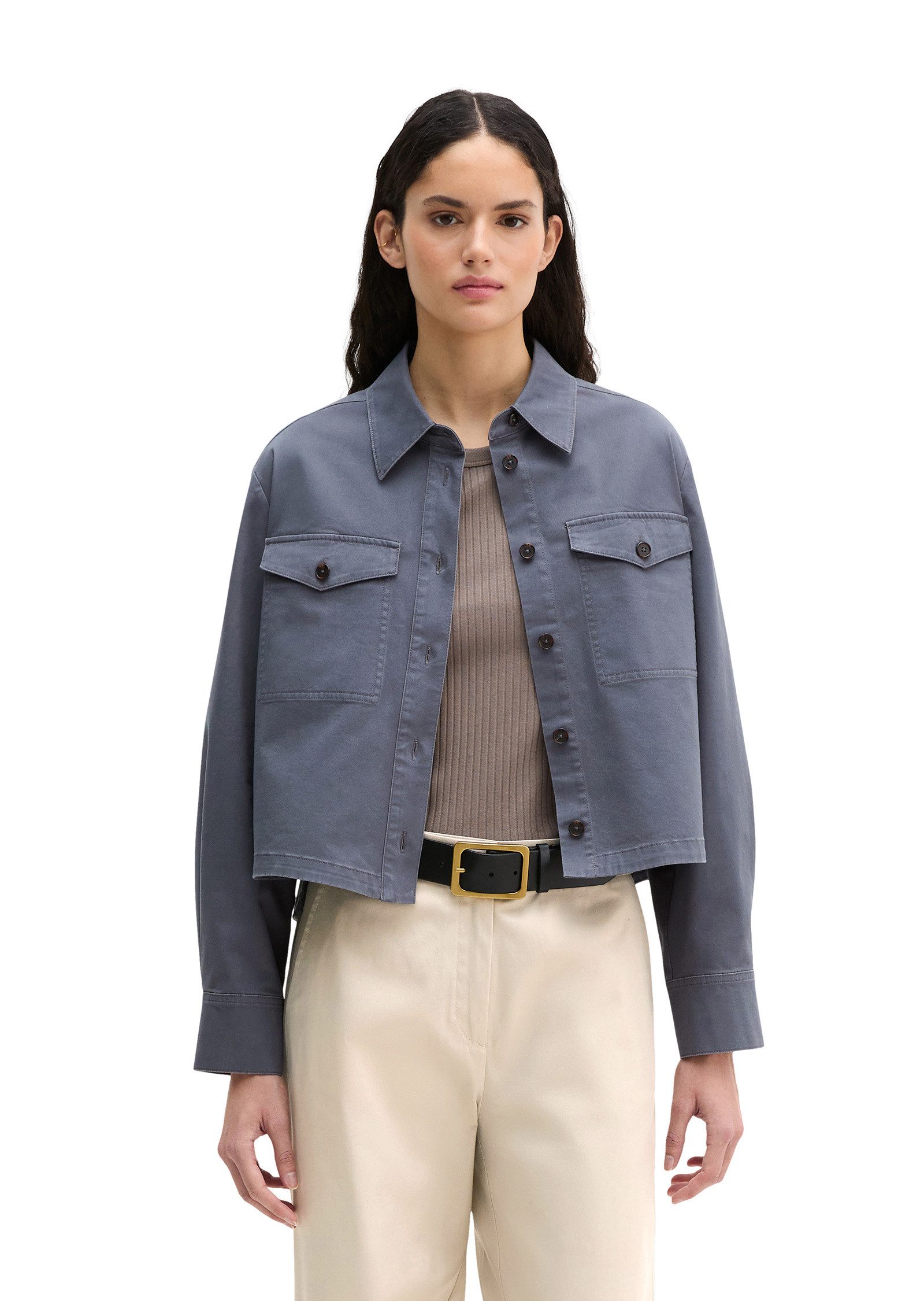 Marc O'Polo Kurzjacke aus Brushed Cotton Twill