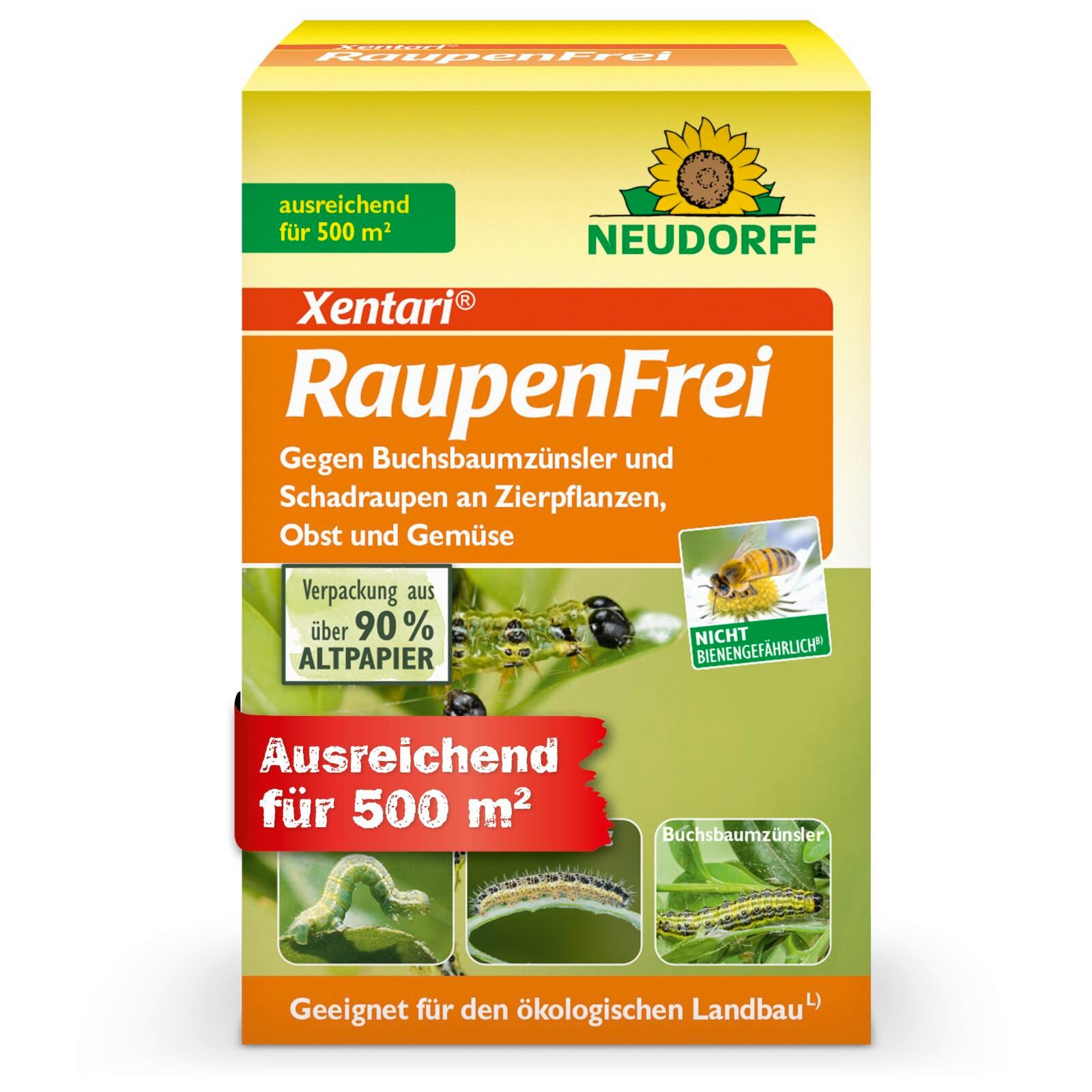 Neudorff Insektenspray Raupenfrei XenTari 25 g, 25 g