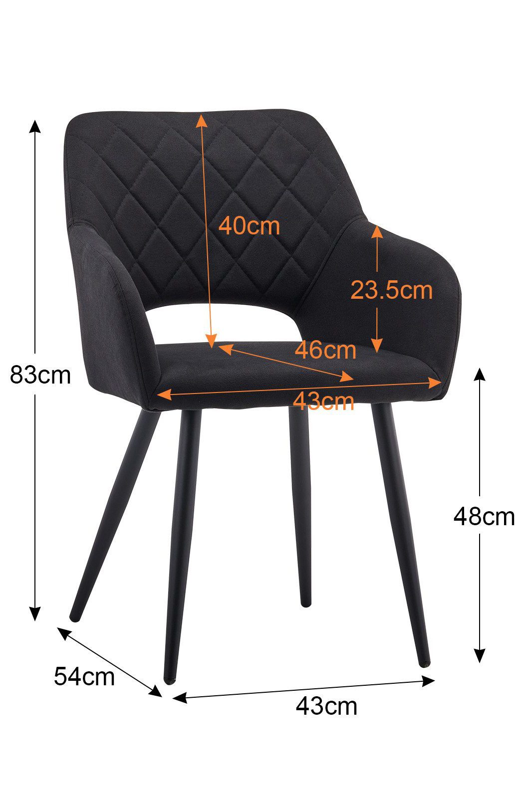 Ofcasa Esszimmerstuhl Moderne Küchenstühle (2er Set), günstig online kaufen