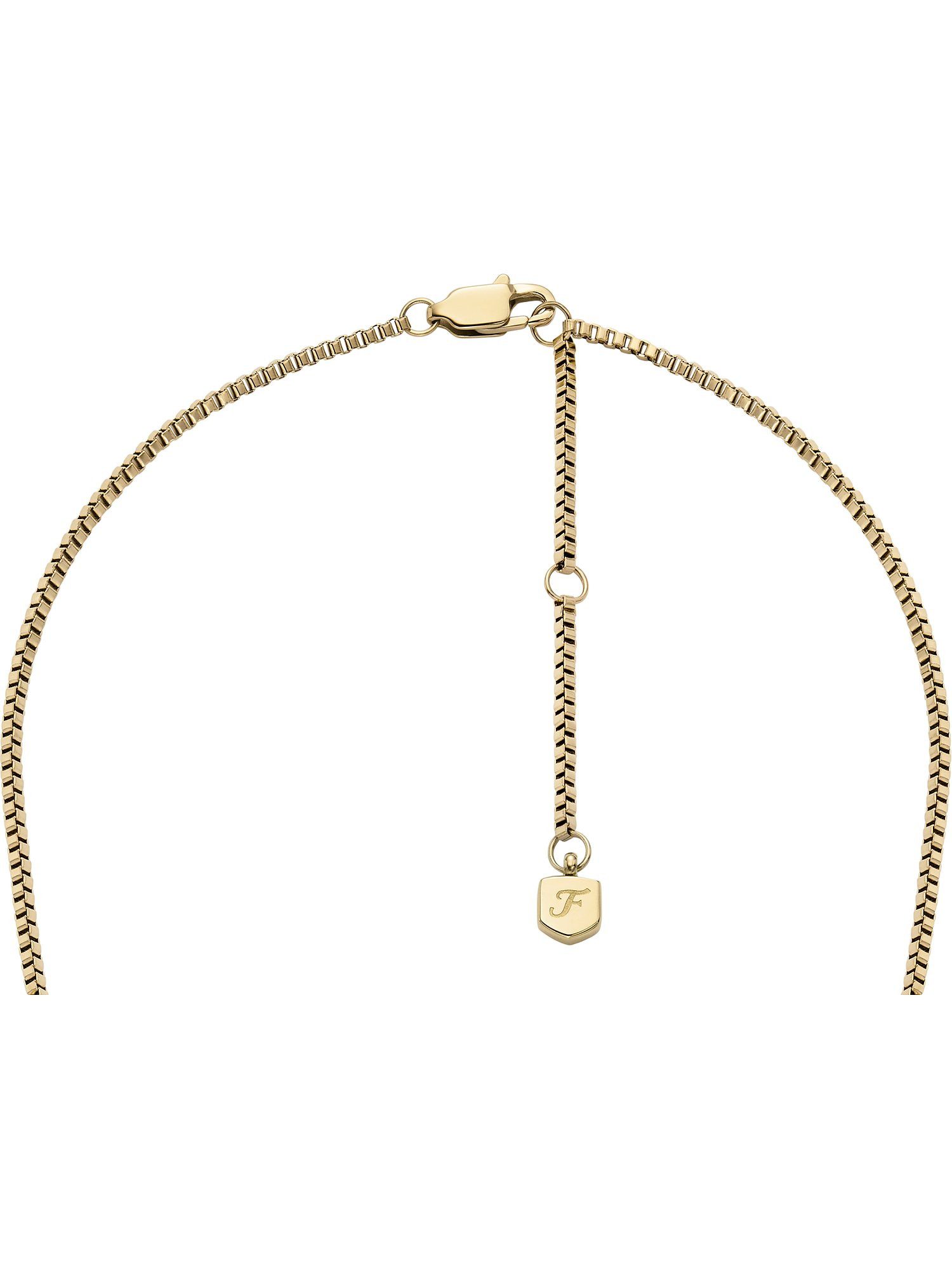 Fossil Collier Fossil Damen-Kette Edelst...