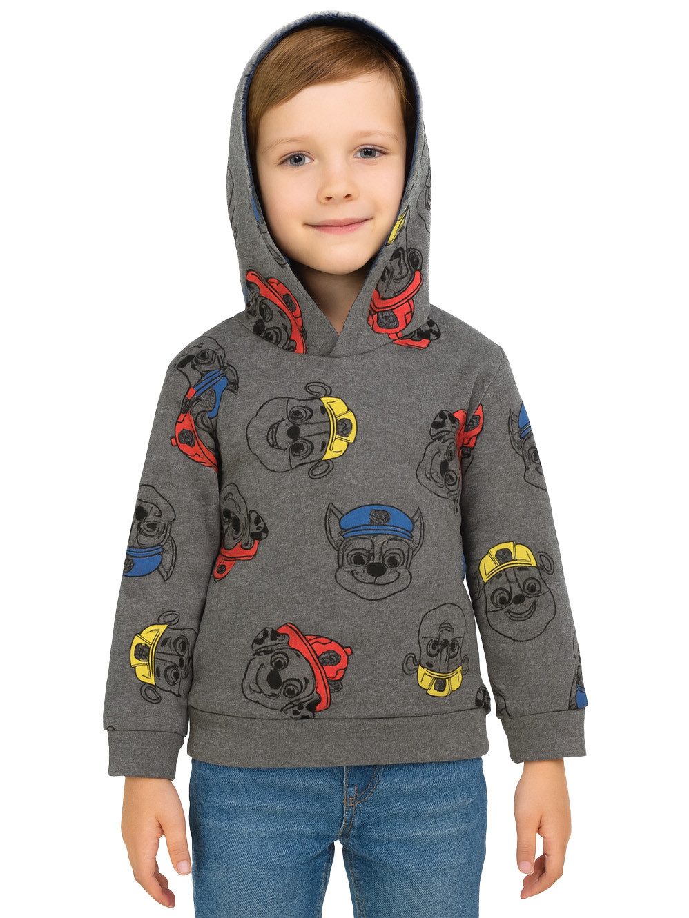 Sweatshirt Paw Patrol - Chase, Marshall & Rubble, allover - Hoodie