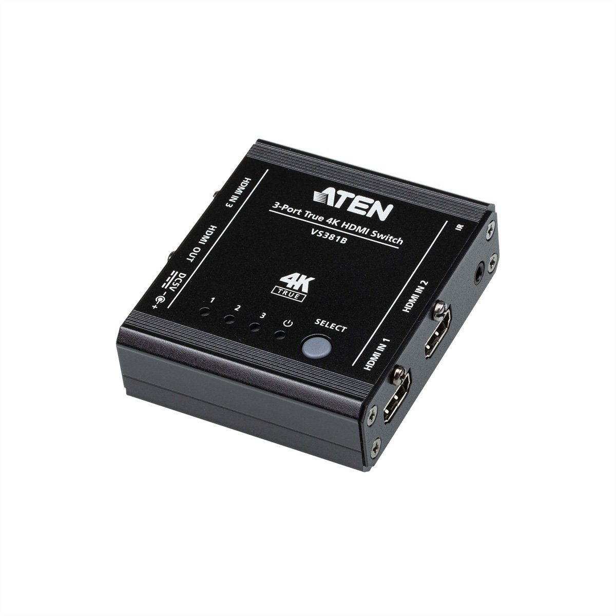 VS381B HDMI Switch mit 3 Ports True 4K Audio- & Video-Adapter