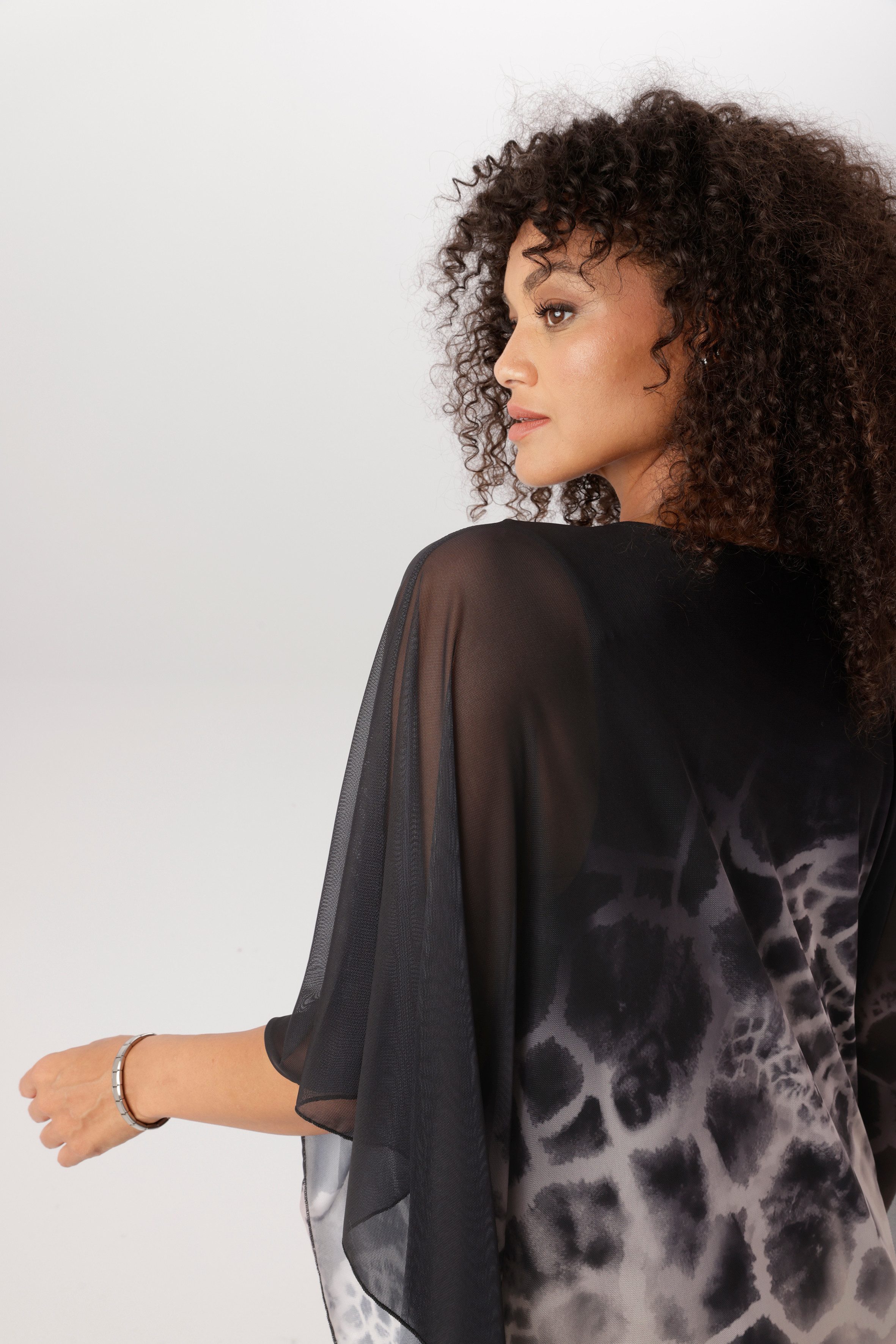 Aniston PLUS Blusenshirt sanft fallende Meshqualität - NEUE KOLLEKTION – Bild 4 von 5