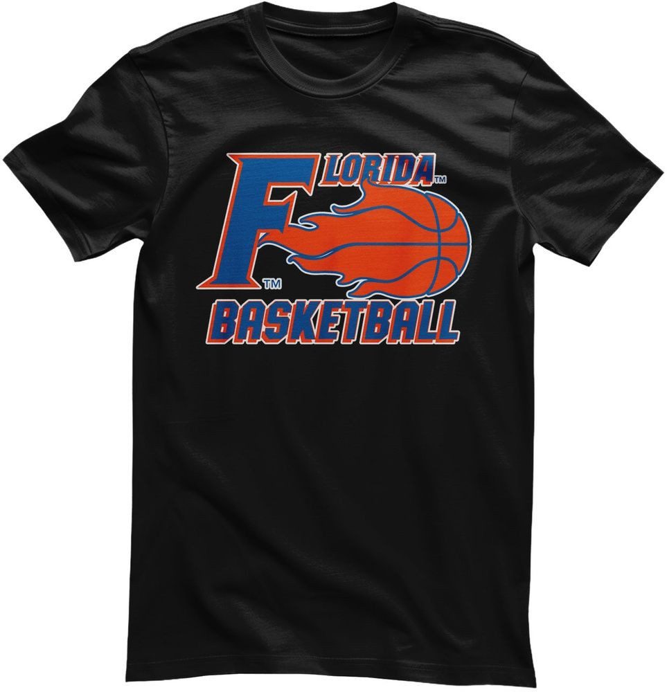 University of Florida T-Shirt Florida Basketball Flame T-Shirt