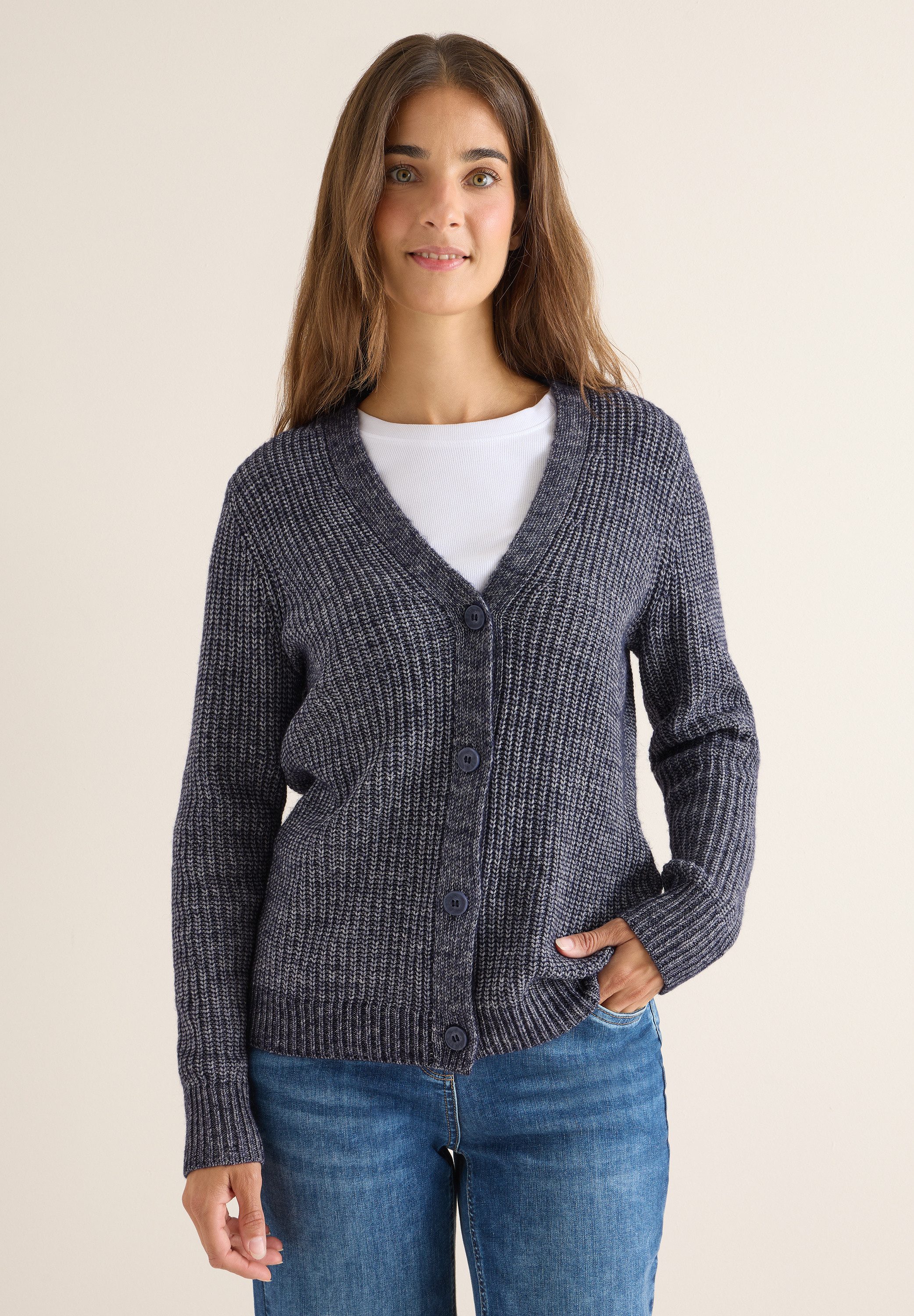 CECIL Cardigan im soften Baumwoll-Mix günstig online kaufen