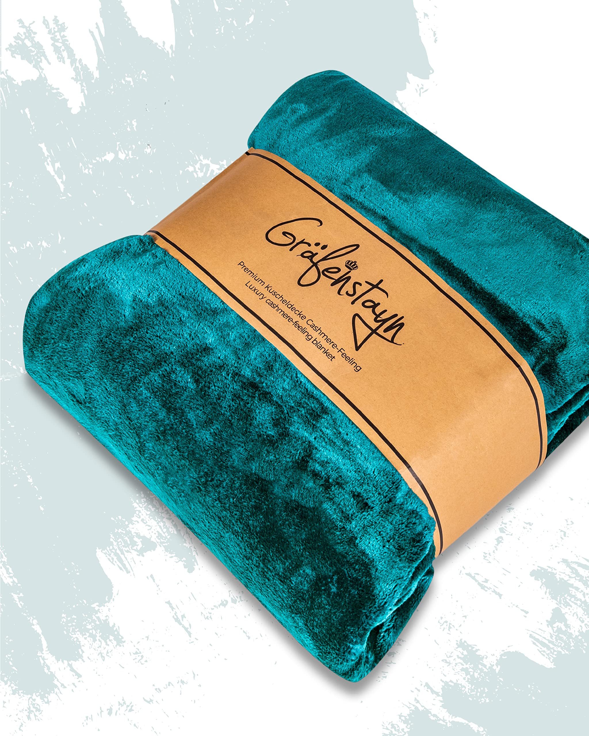 Wohndecke Cashmere-Feeling Kuscheldecke super weich & günstig online kaufen