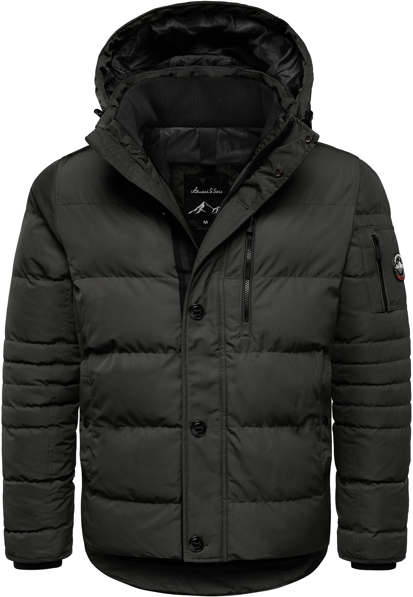 Amaci&Sons Winterjacke AKRON Winterjacke Herren Gefütterte günstig online kaufen