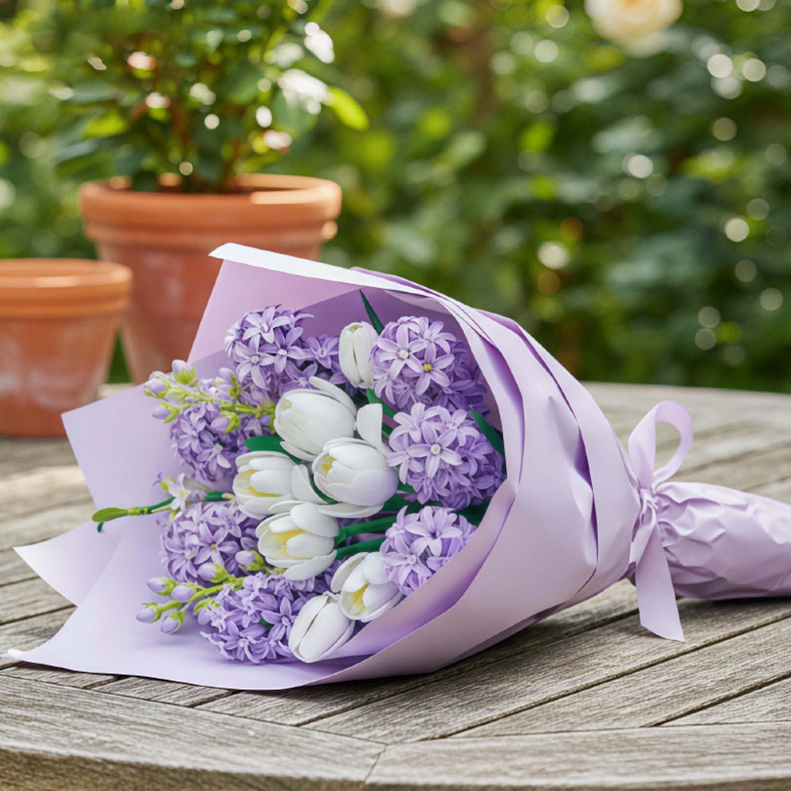 Esun Blumenstrauß Klemmbausteine Blumen Set, Blumen Bauspielzeugset 739 St. Spielbausteine, (Set, 739 St., Komplettset), Home Deko Flower Muttertag Geburtstag Valentinstag