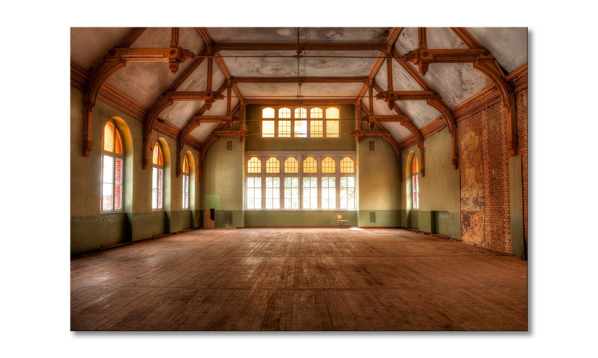 WandbilderXXL Leinwandbild Echos from Past, Lost Places (1 St), Wandbild,in  6 Größen erhältlich