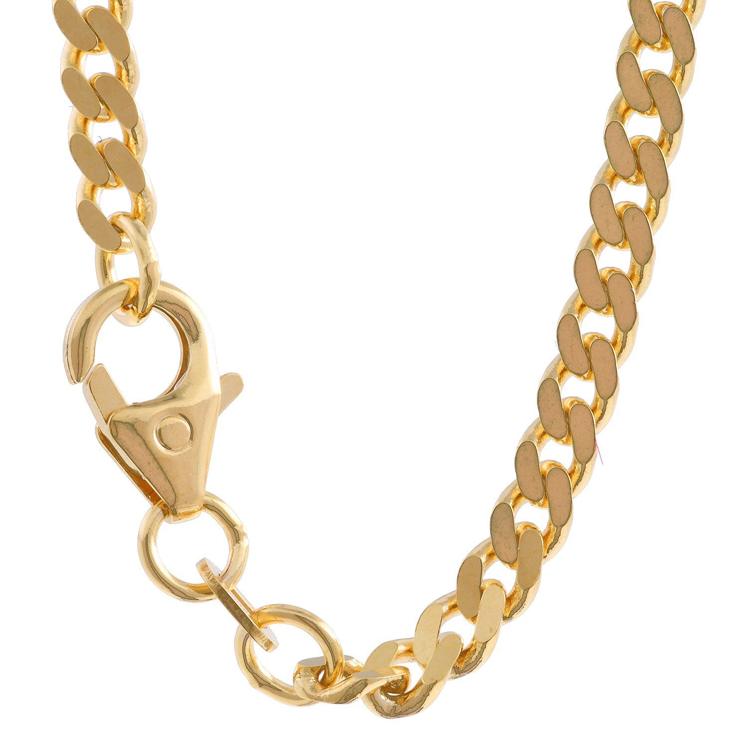 HOPLO Goldarmband Goldkette Panzerkette Länge 21cm - Breite 3,4mm - 585-14 günstig online kaufen