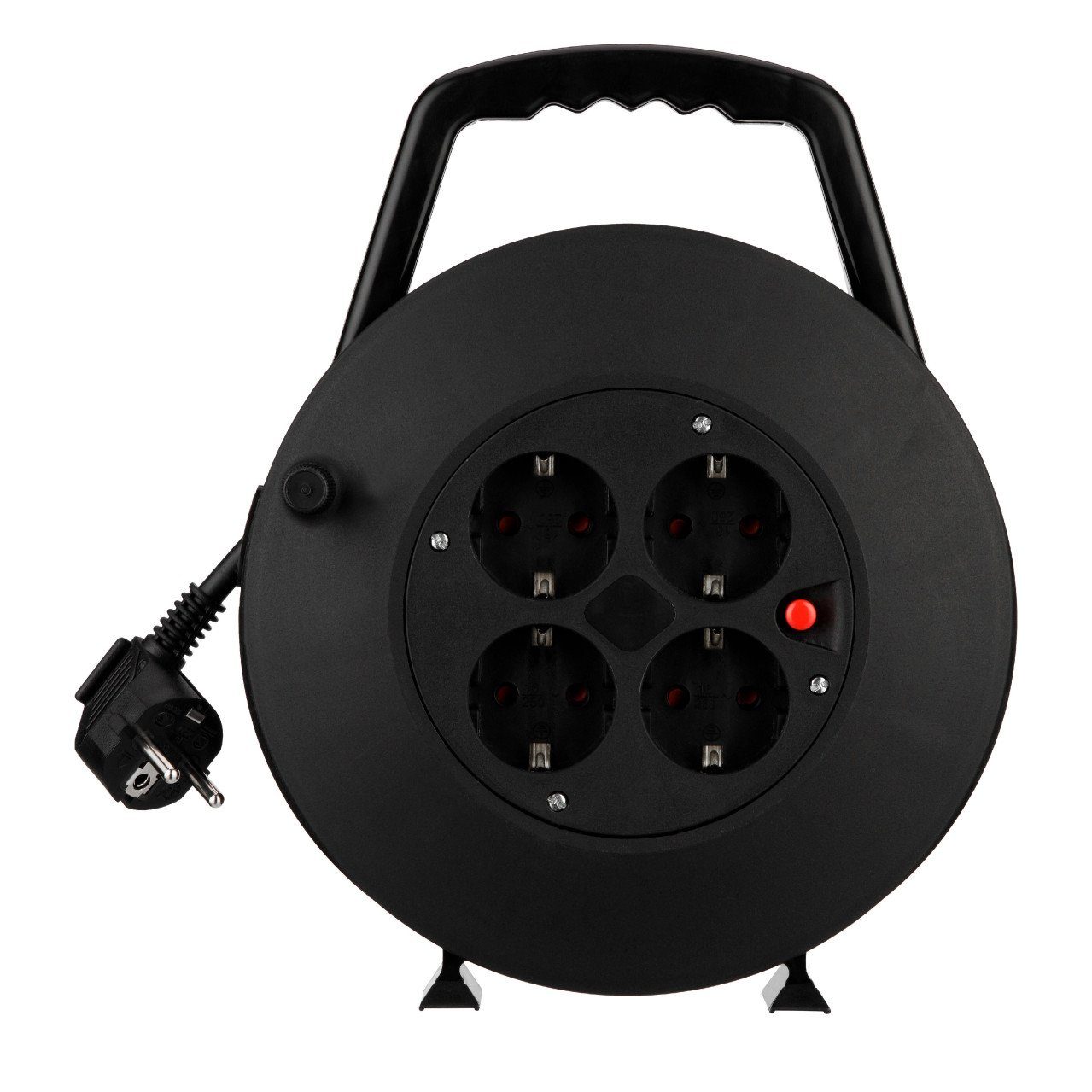 REV Ritter GmbH REV Kabeltrommel 4-fach 5 m H05VV-F 3G1,5mm², Kabeltrommel