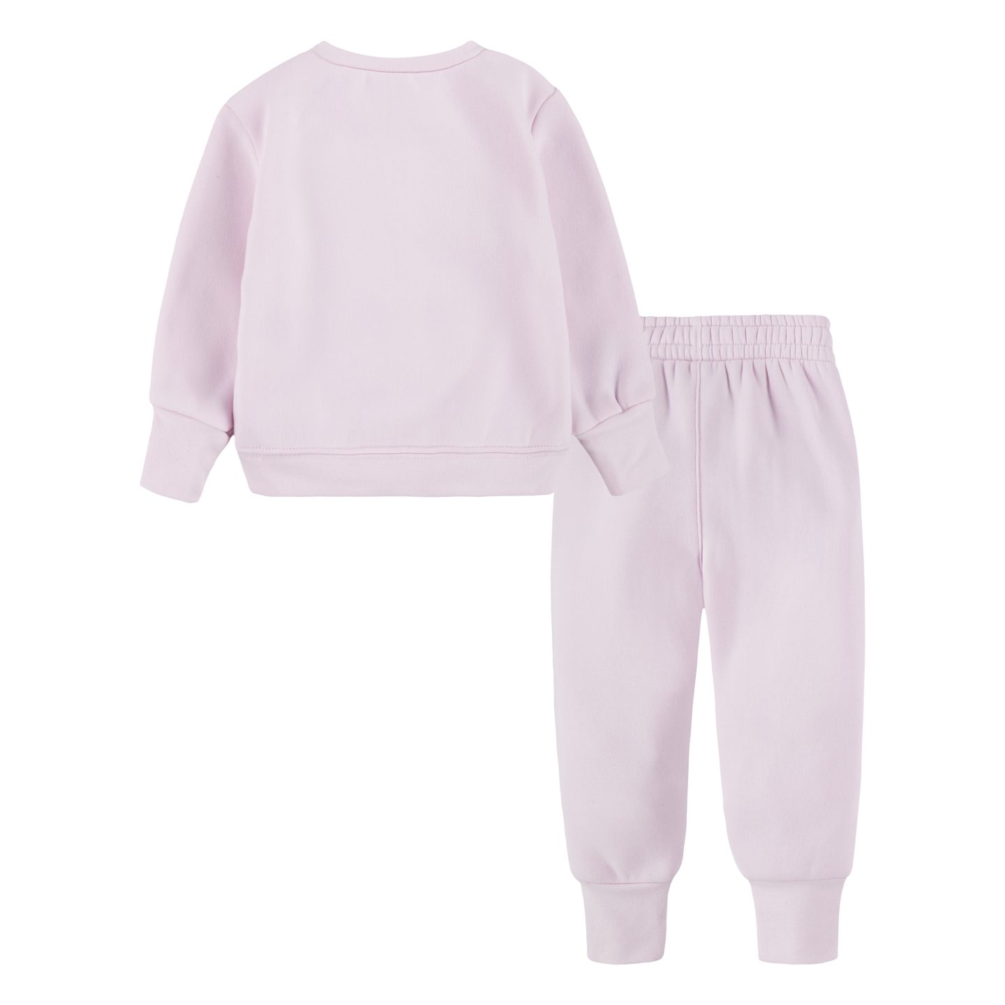 Nike Sportswear Jogginganzug NKN SUSTAINABLE CREW SET (Set, 2-tlg), für Babys, mit Druckknöpfen an der Schulter, aus Polyester, unifarben