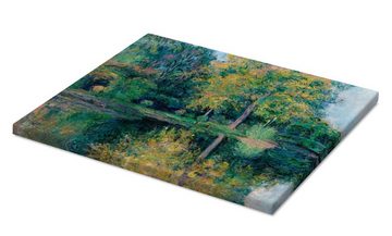 Posterlounge Leinwandbild Blanche Hoschedé-Monet, Der Teich von Claude Monets Garten, Malerei