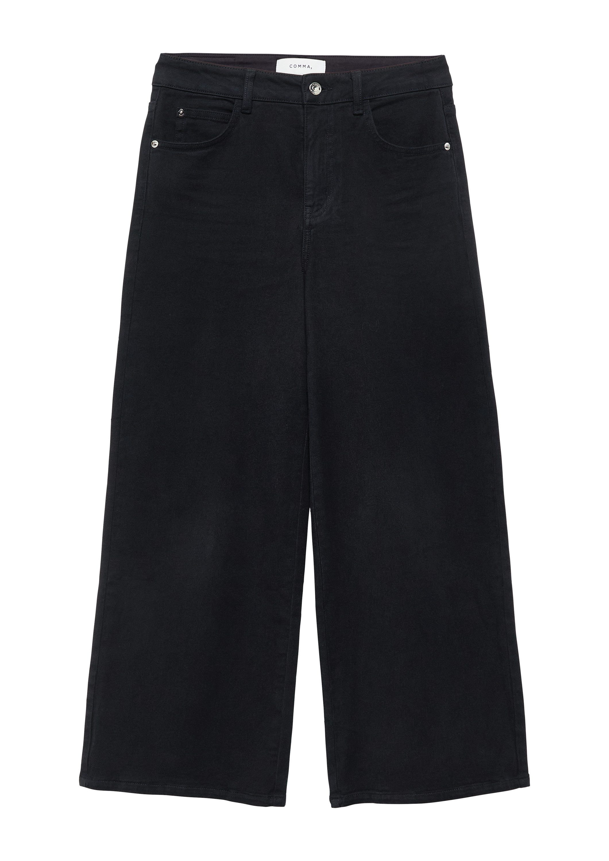 comma Weite Jeans Jeans-Hose ANNA - Culotte Jeans