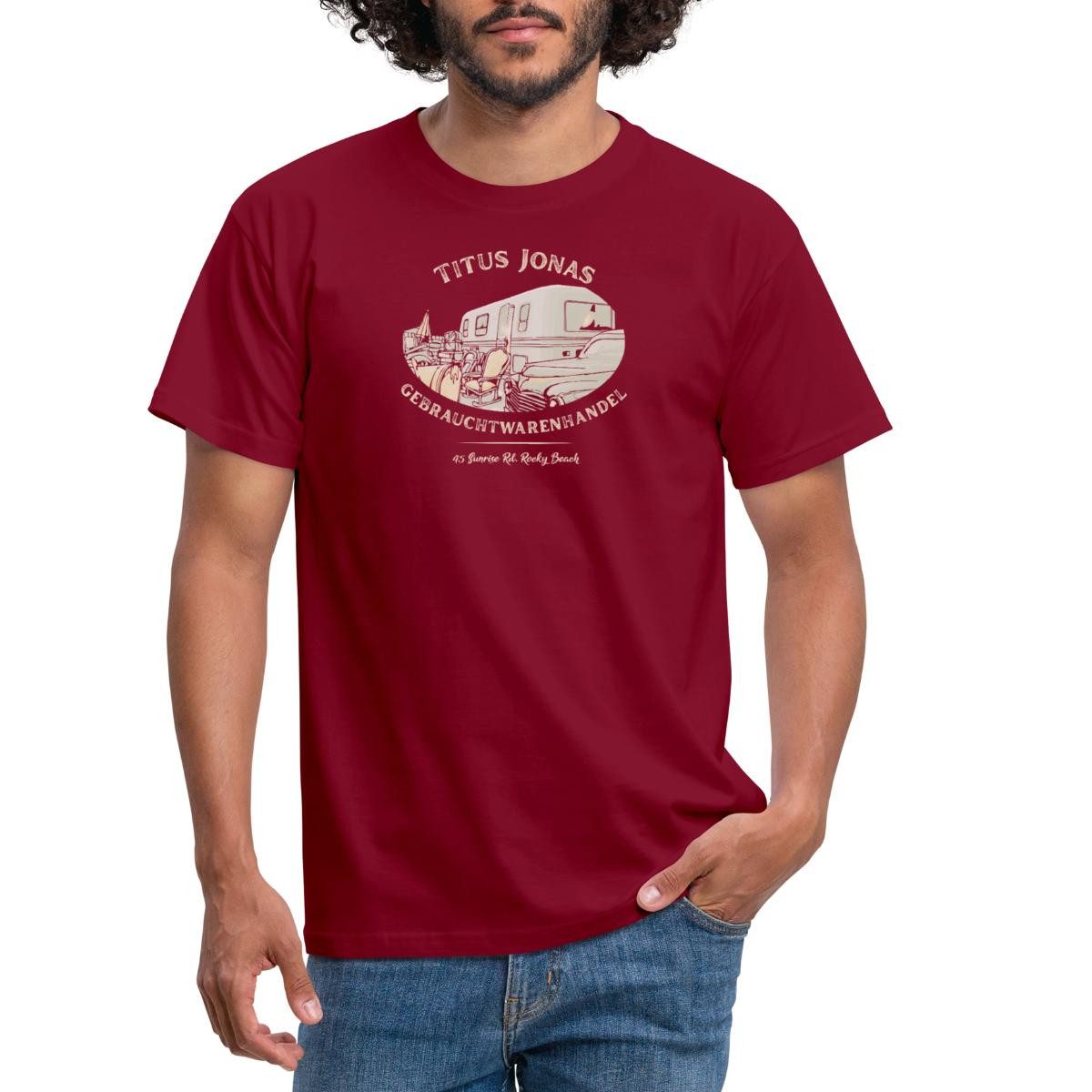 Spreadshirt T-Shirt Die Drei Fragezeichen Titus günstig online kaufen