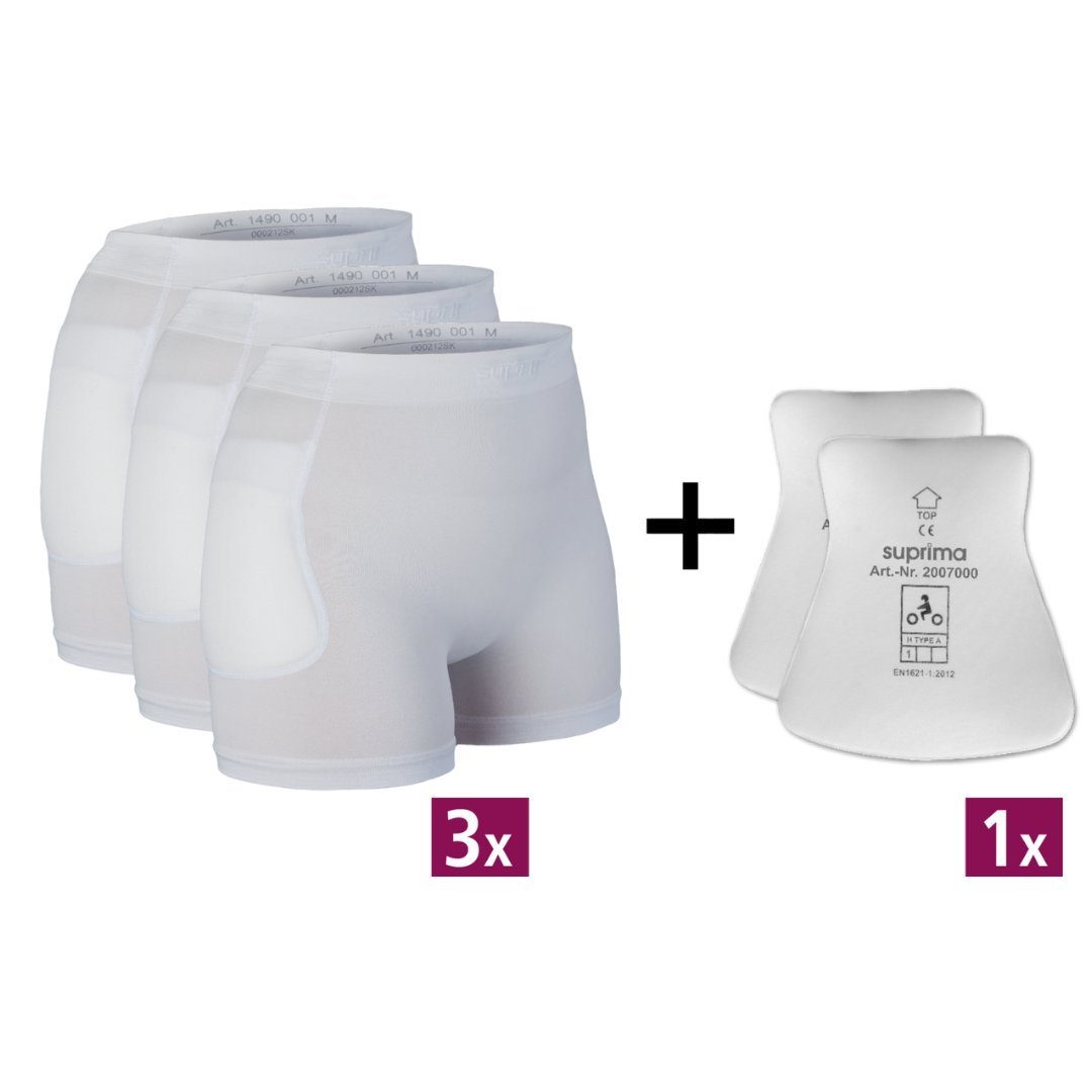 Hüftschutz Hüftschutz Set4 3x Slip1490 + 1x 2008