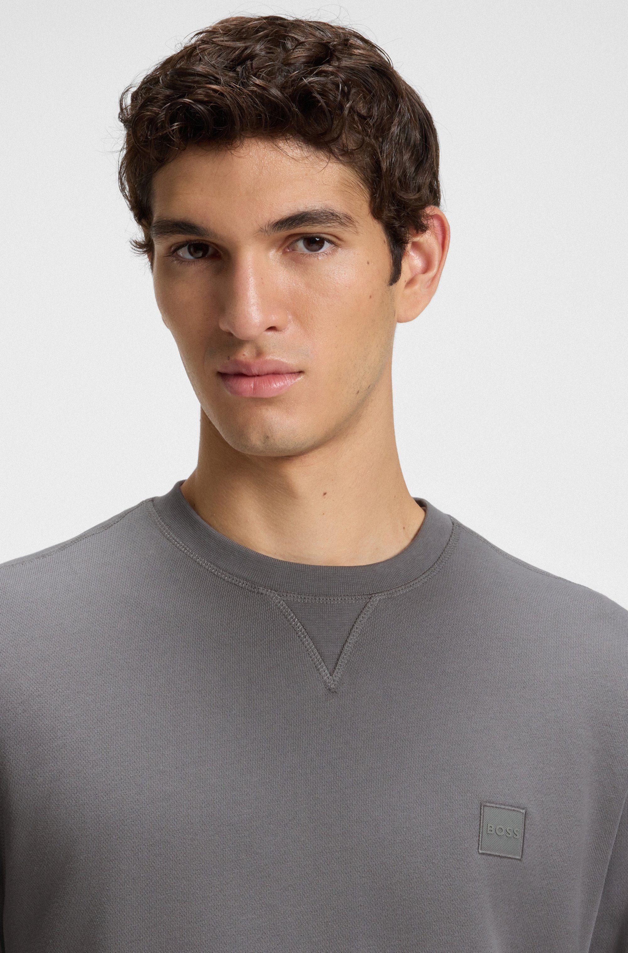 BOSS ORANGE Sweatshirt Westart mit BOSS Logopatch günstig online kaufen