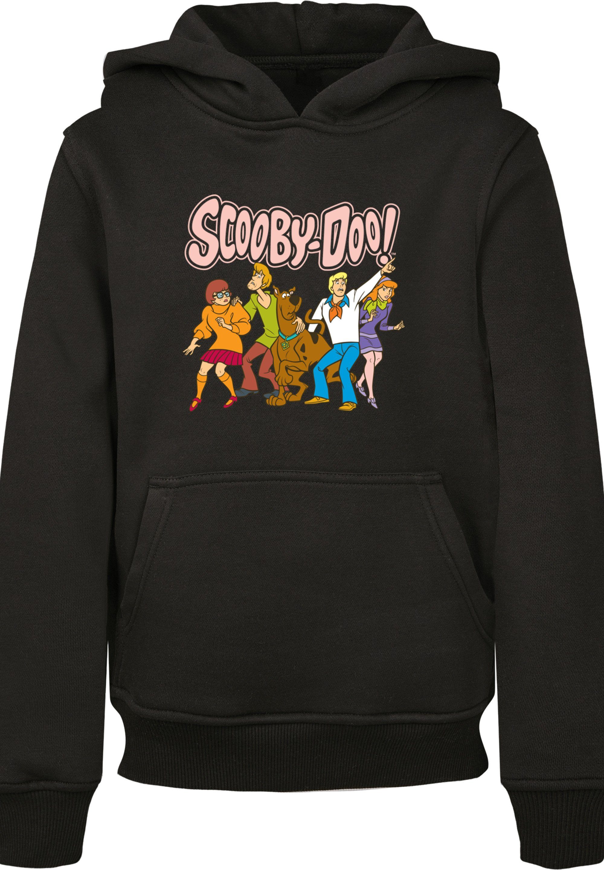 Merch, Unisex Klassische Scooby F4NT4STIC Rippbündchen Classic Group Kinder,Premium Ärmeln Doo an Jungen,Mädchen,Bedruckt, und Saum Sweatshirt
