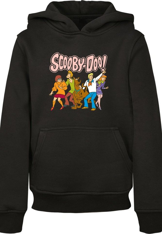 F4NT4STIC Sweatshirt Scooby Doo Classic Group Unisex Kinder,Premium Merch, Jungen,Mädchen,Bedruckt, Klassische Rippbündchen an Ärmeln und Saum