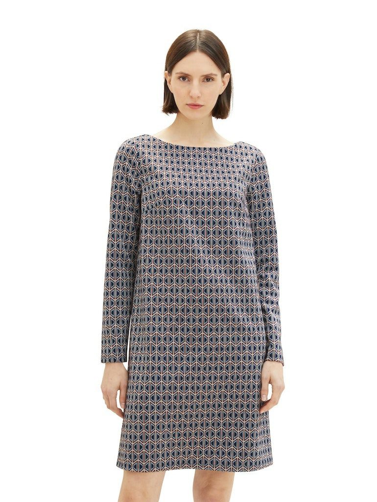 TOM TAILOR Jerseykleid Freizeitkleid für Damen (keine Angabe, 1-tlg) Weiblich